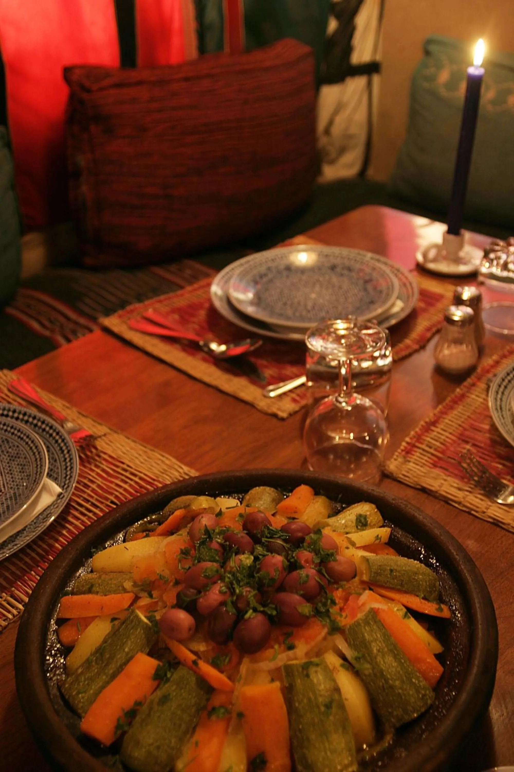 Food and drinks in Hotel Tomboctou