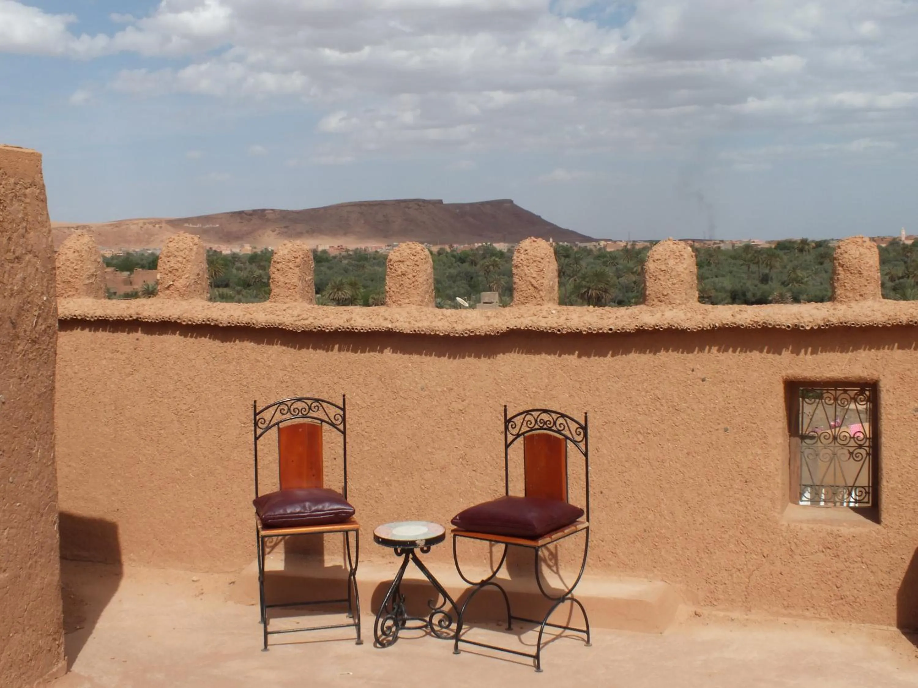 Balcony/Terrace in Hotel Tomboctou