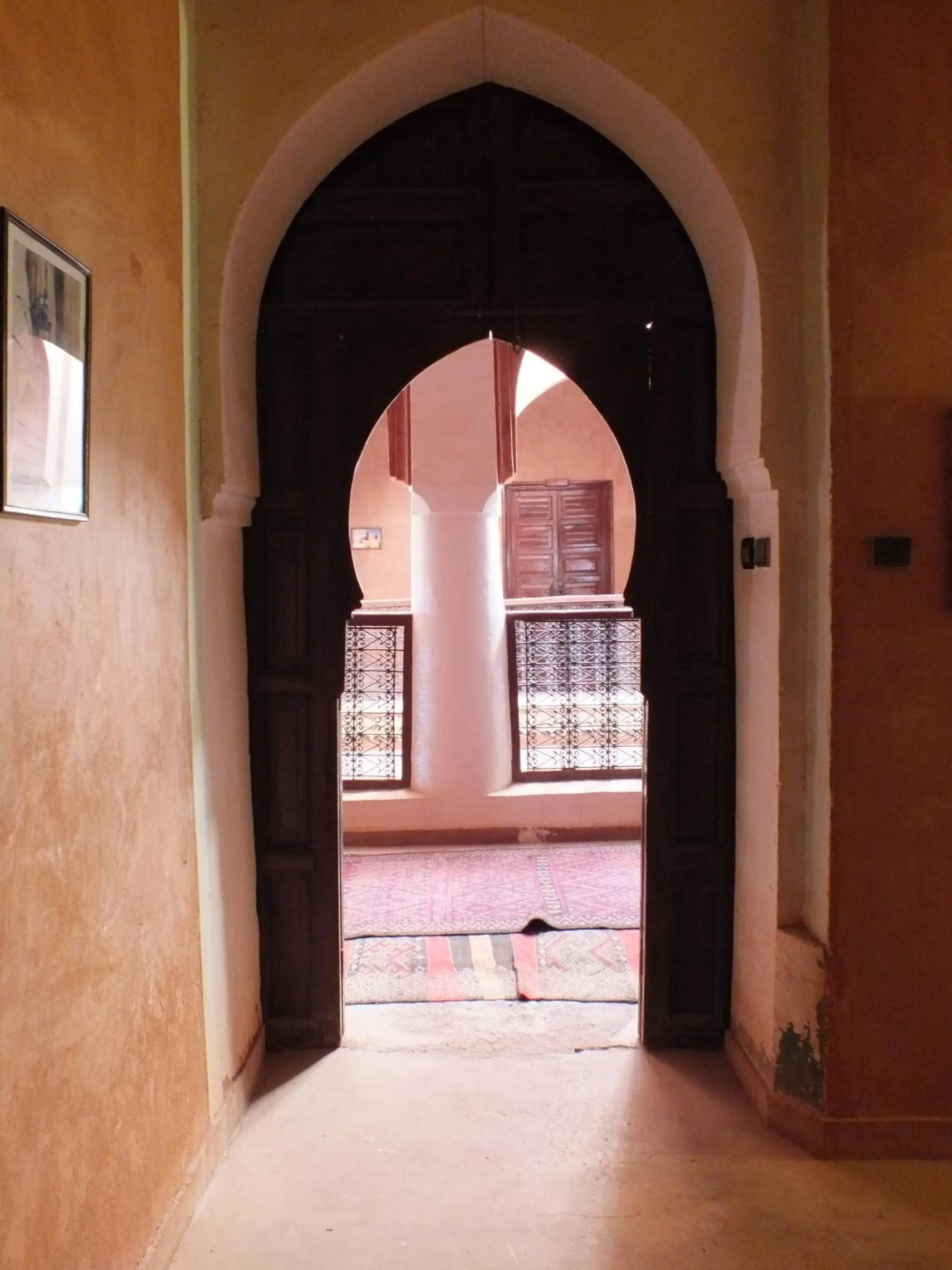 Decorative detail in Hotel Tomboctou