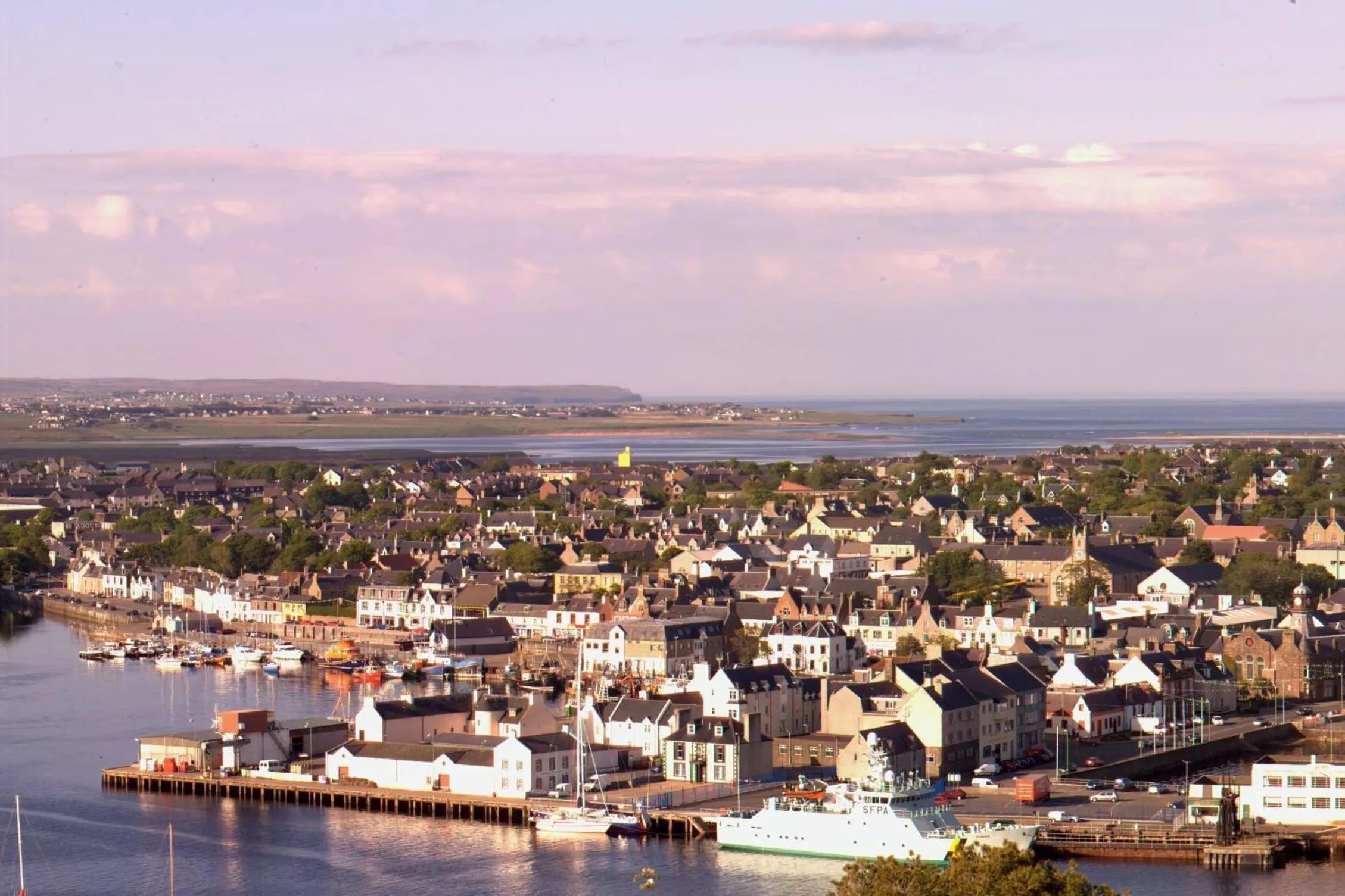 Natural landscape in Sandwick Bay Guest House