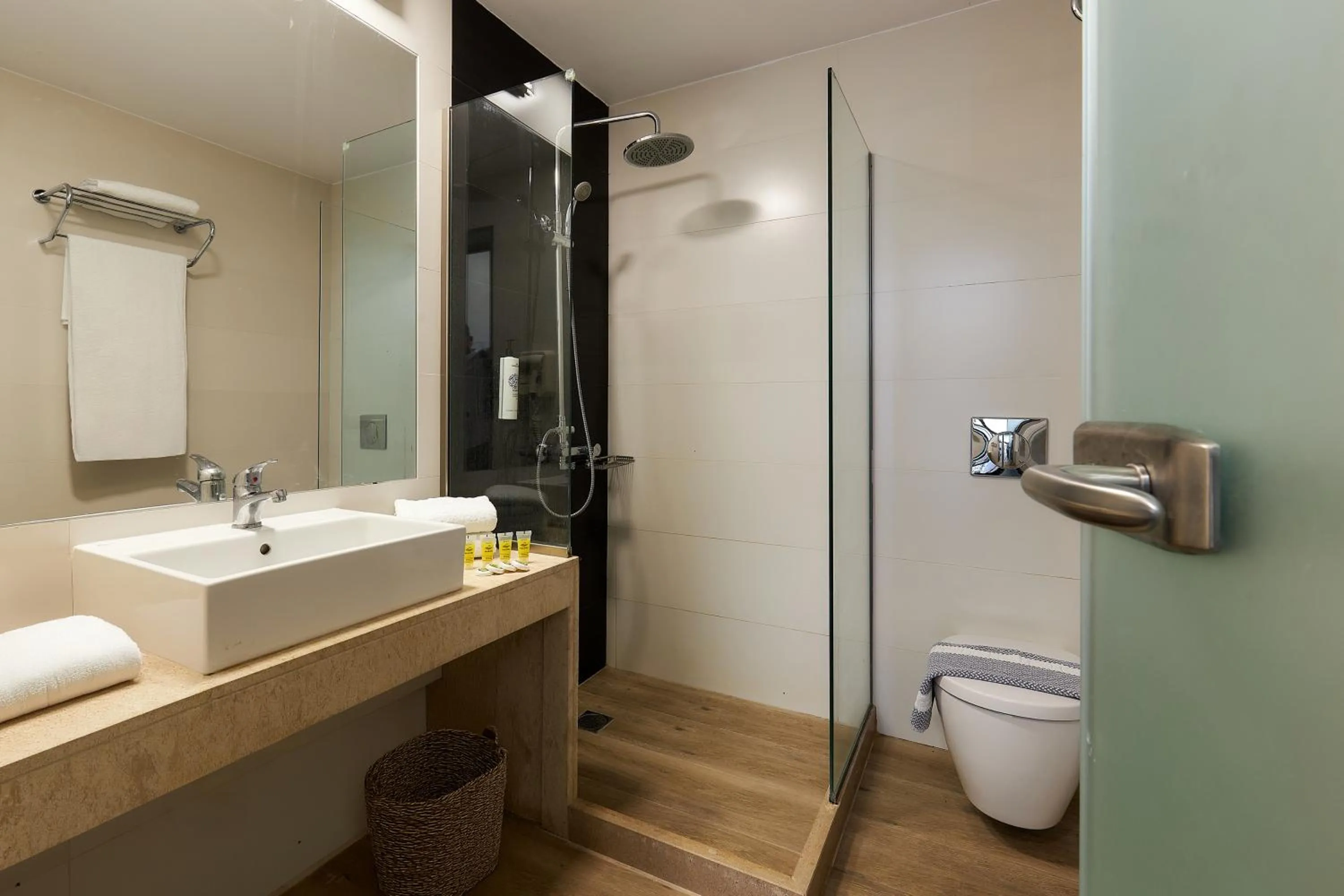 Shower in Dionisos Hotel