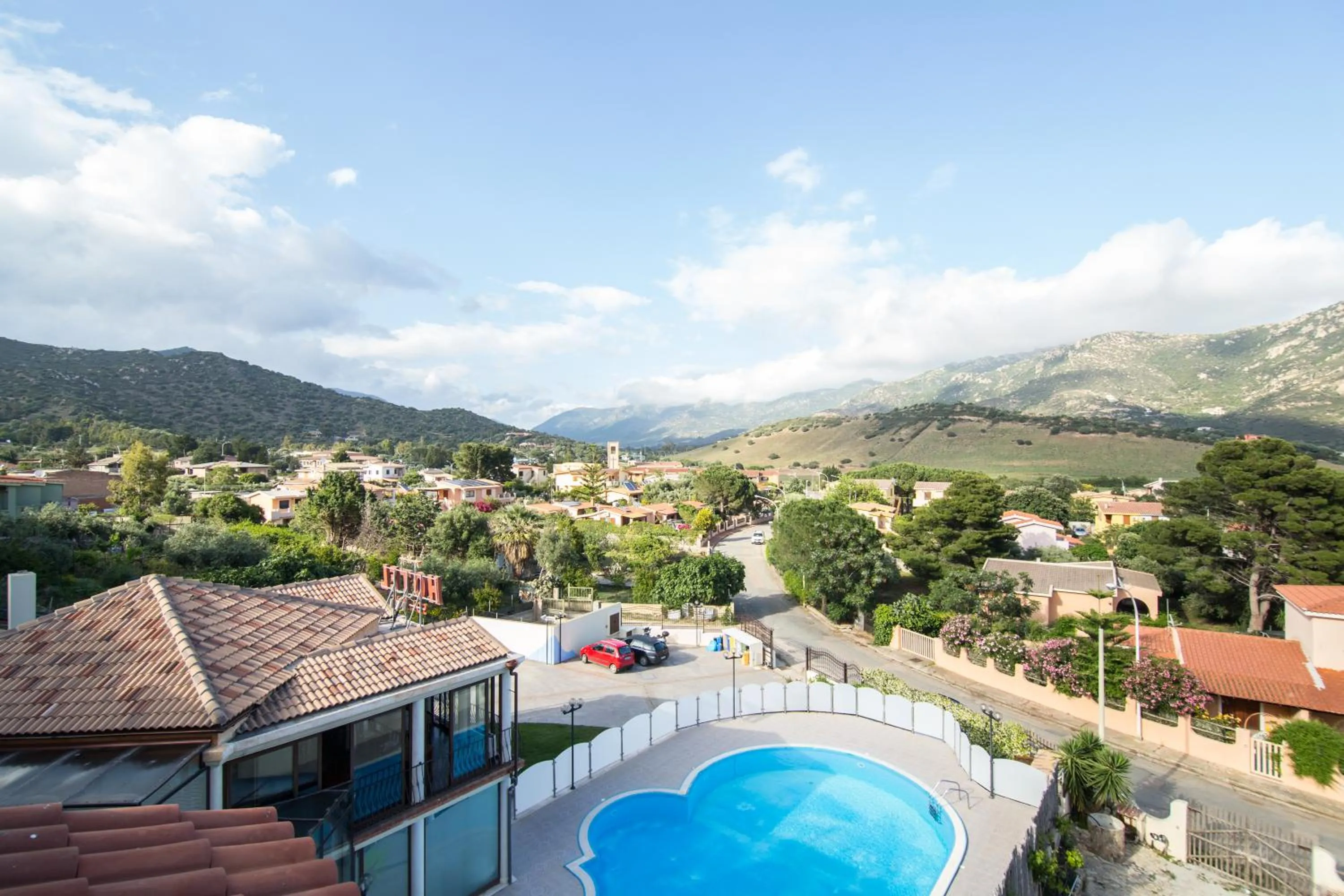 Garden view in Hotel Solanas
