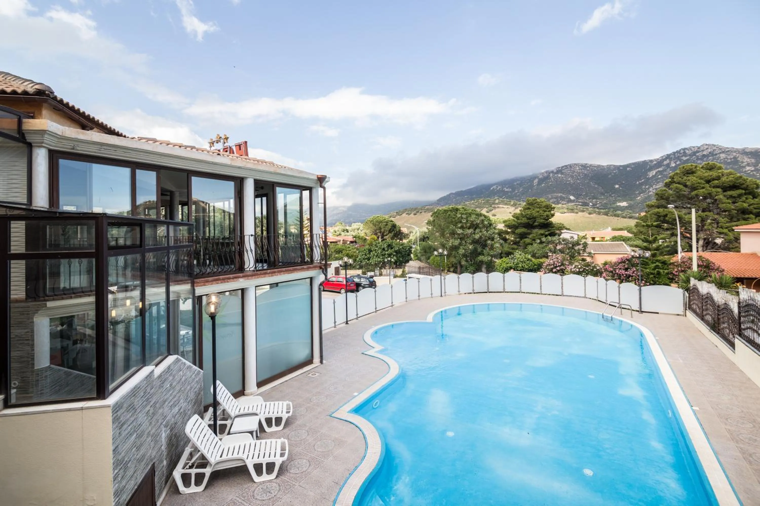 Facade/entrance in Hotel Solanas