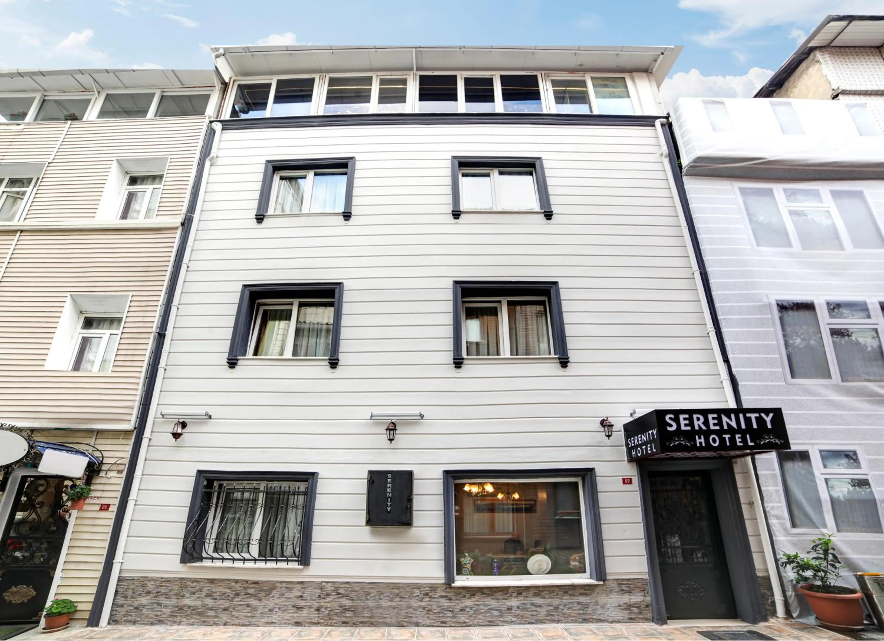 Property building in Serenity Boutique Hotel Istanbul