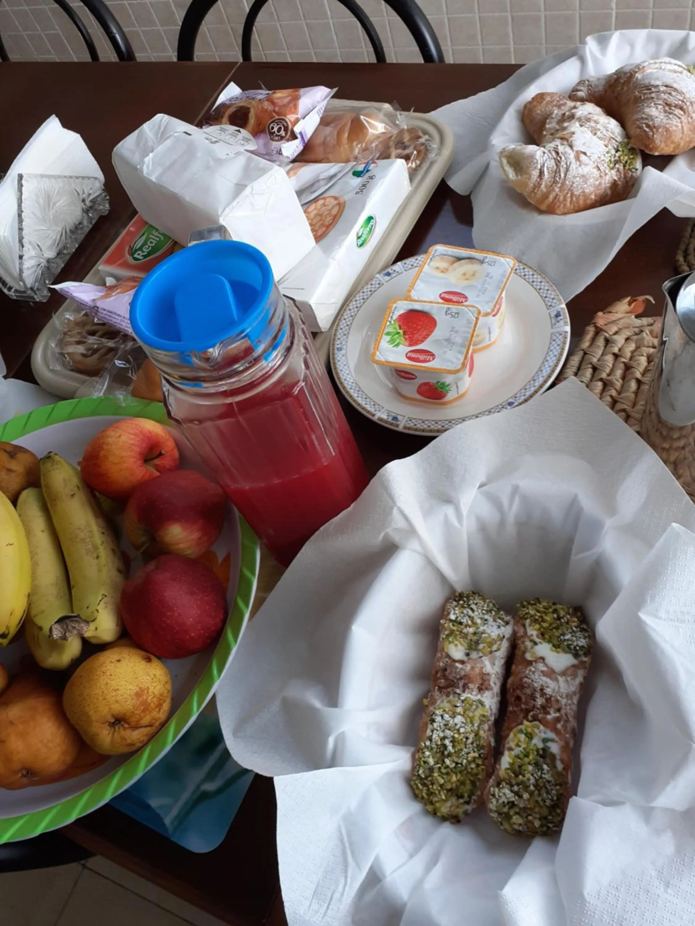 Breakfast in B&B MISTRAL di Lizzio Salvatore