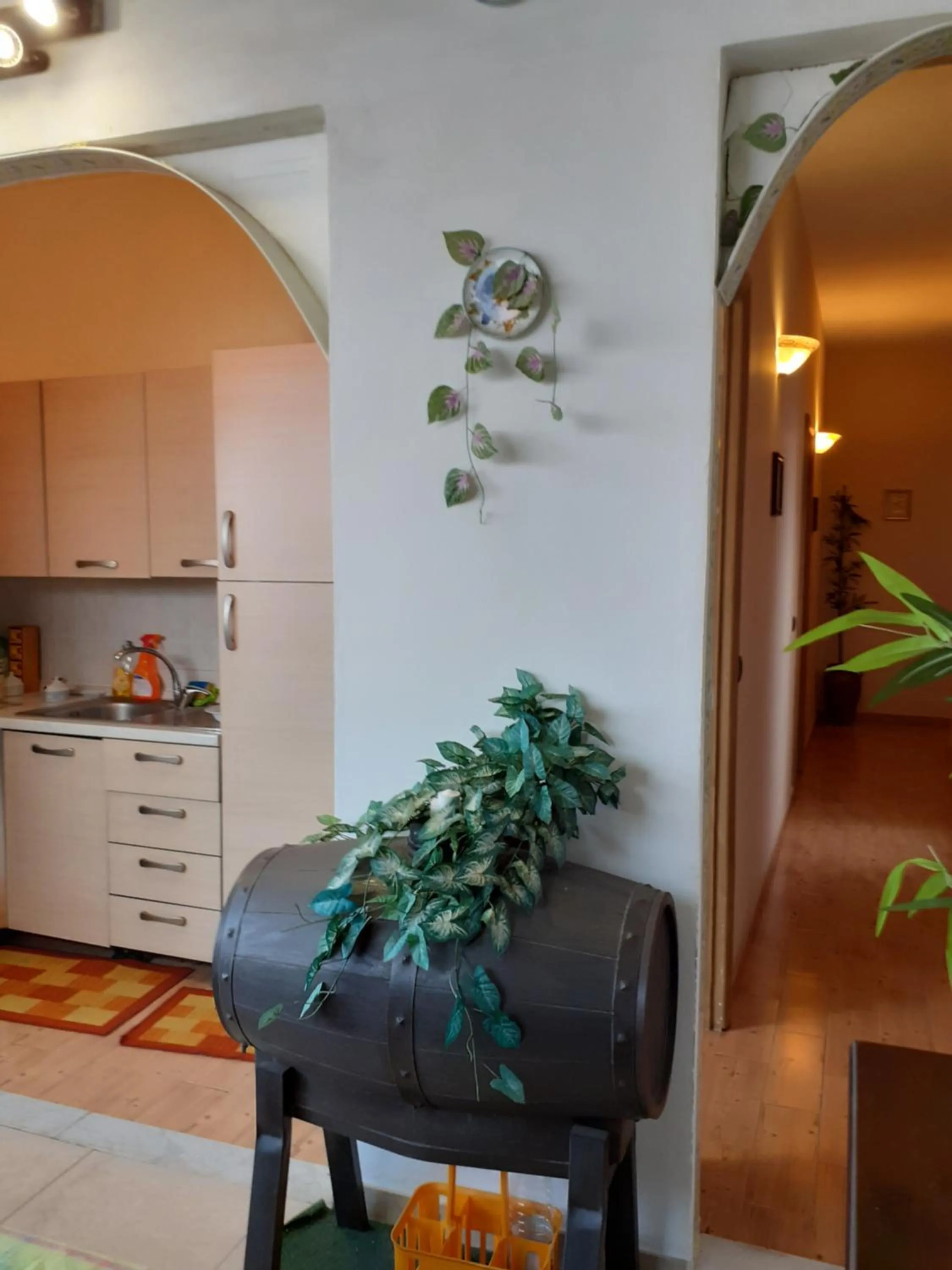 Kitchen or kitchenette in B&B MISTRAL di Lizzio Salvatore