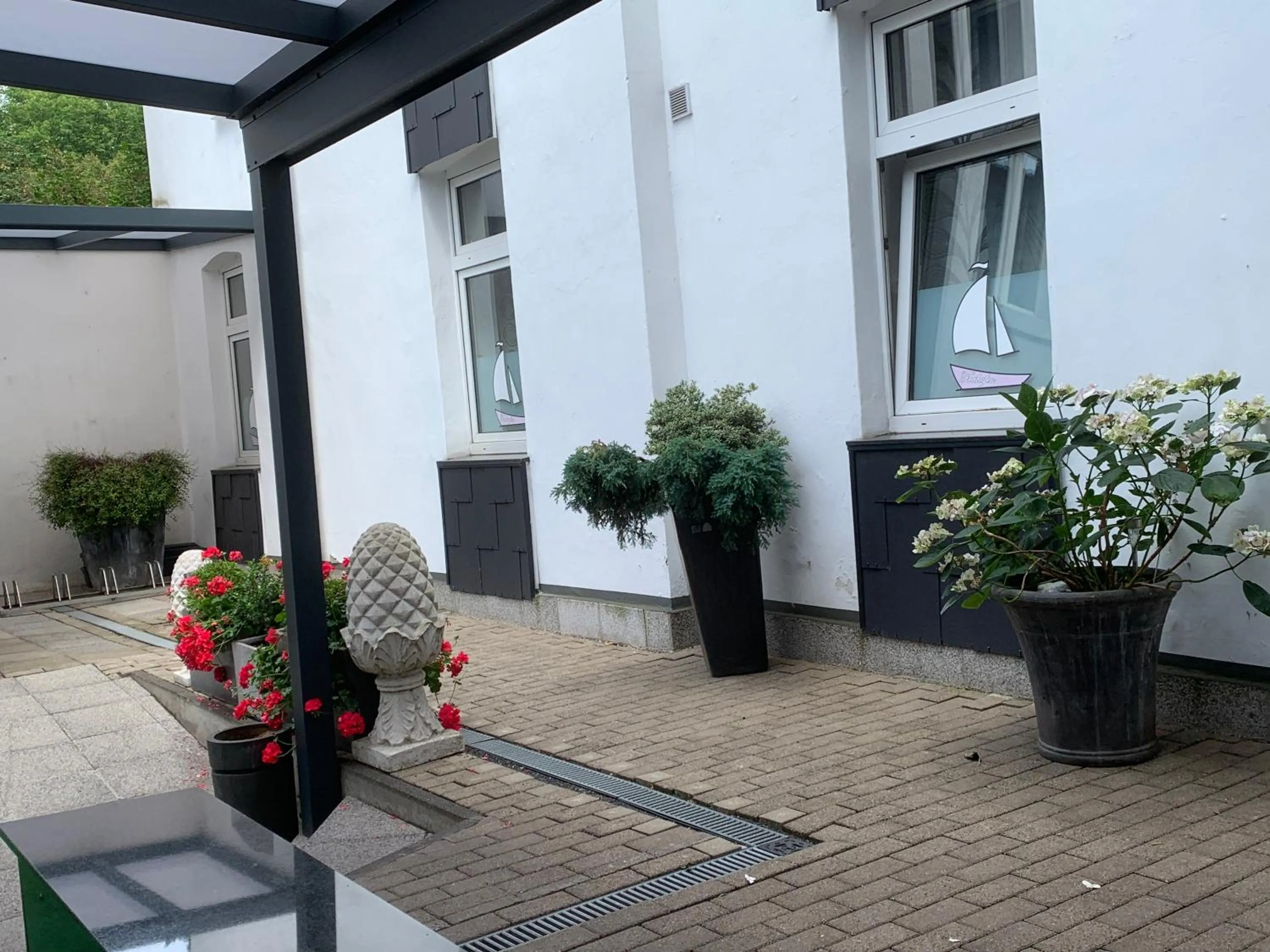 Balcony/Terrace in Hotel am Freihafen