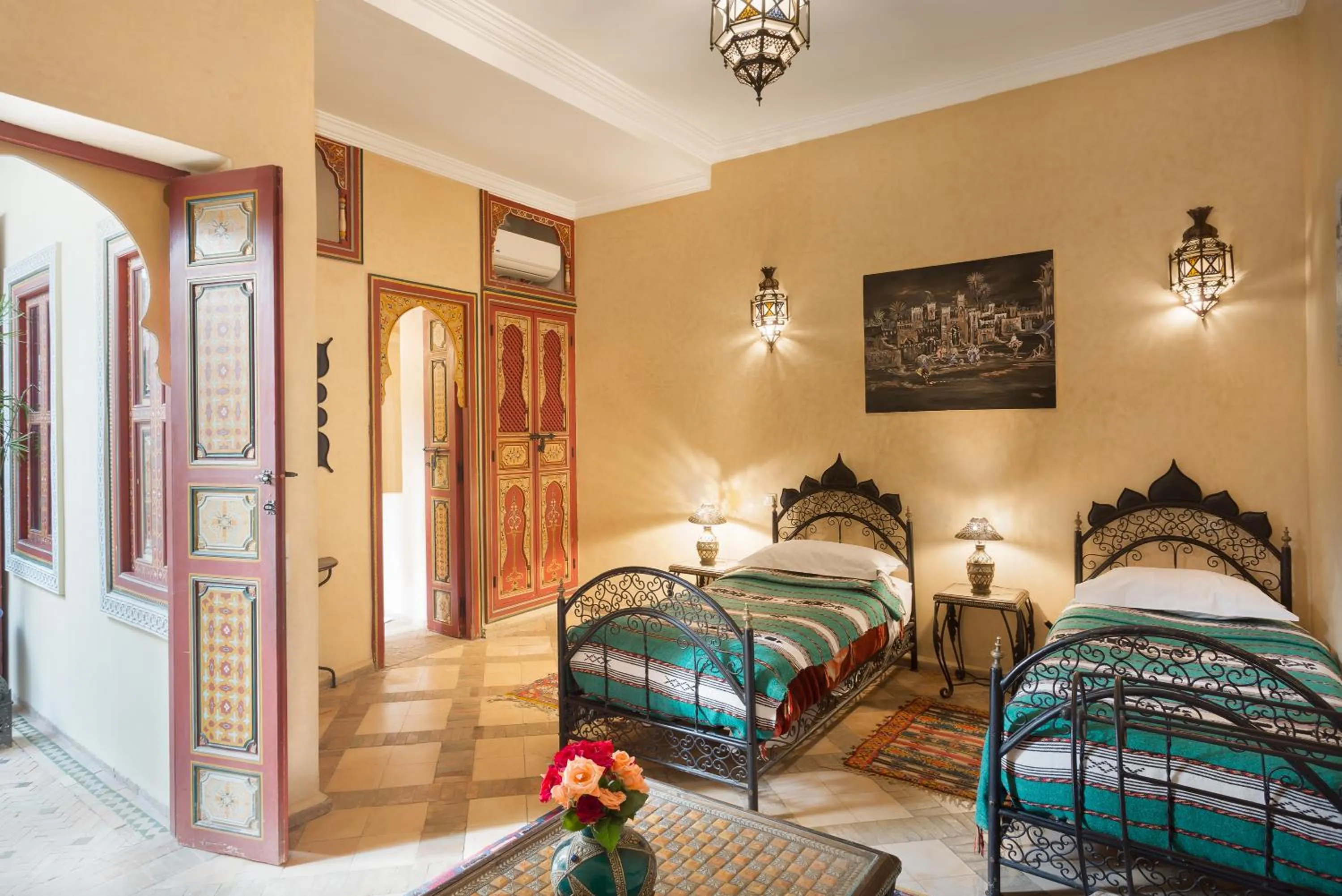 Bedroom, Bed in Riad Sofia