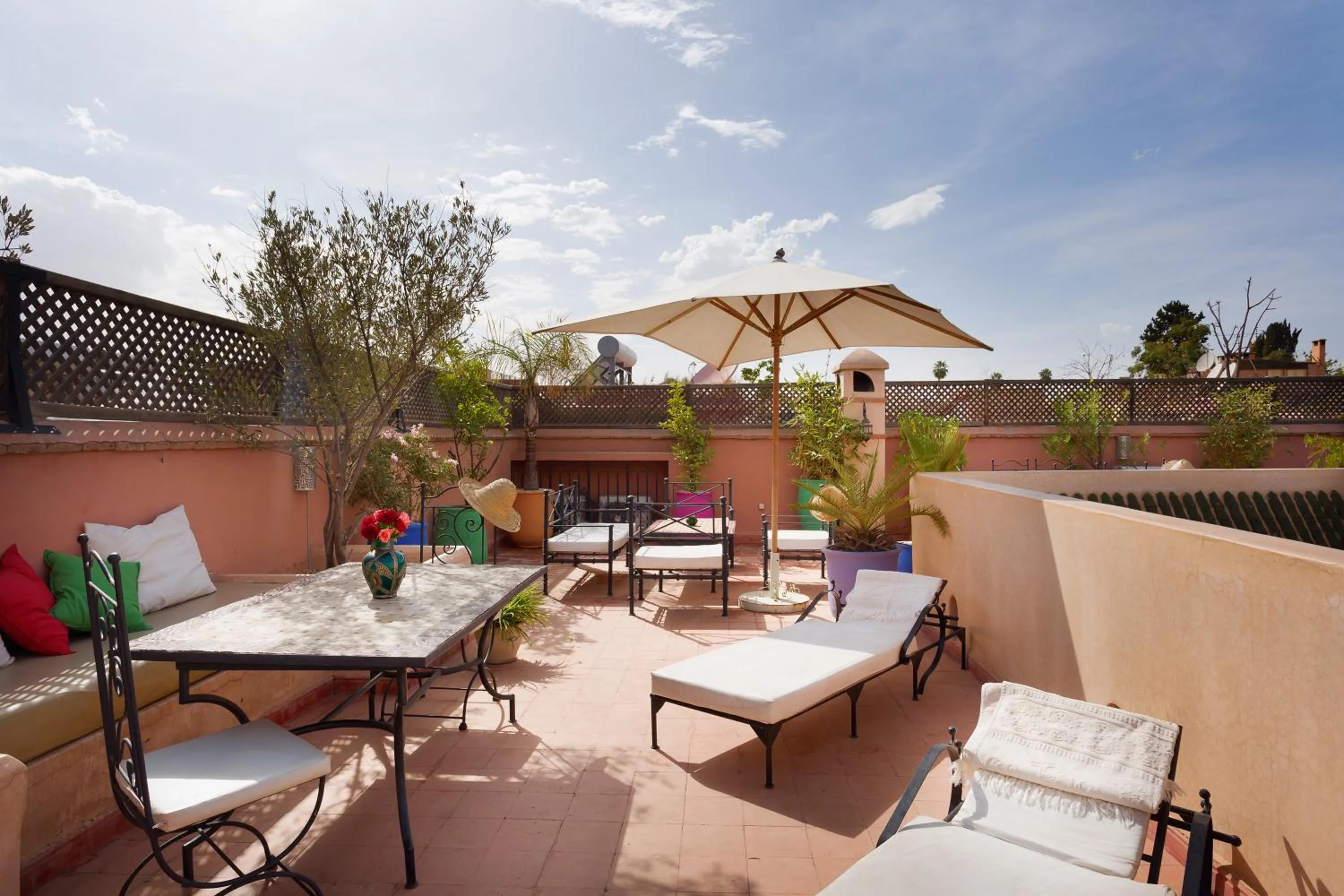 Solarium in Riad Sofia