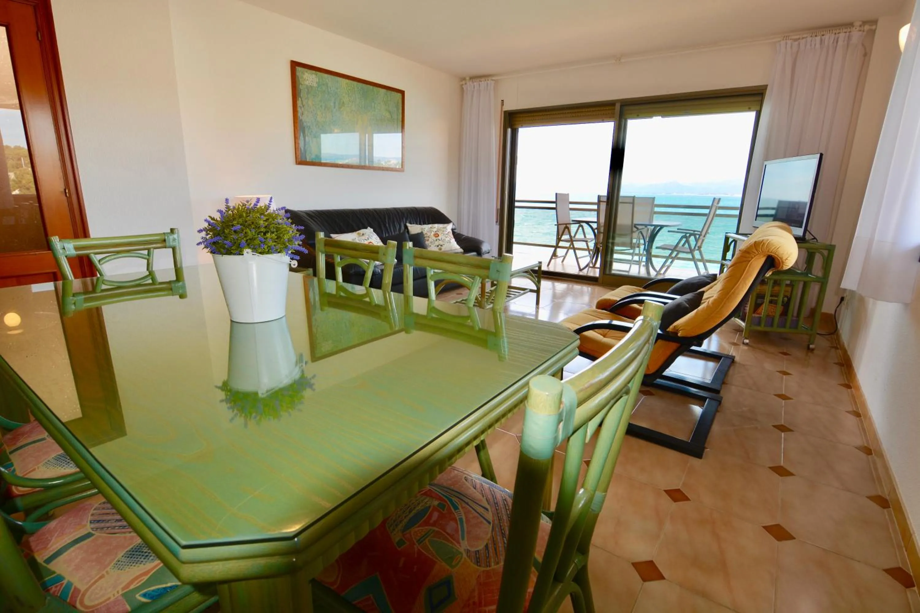 Living room in Saval Cala Font