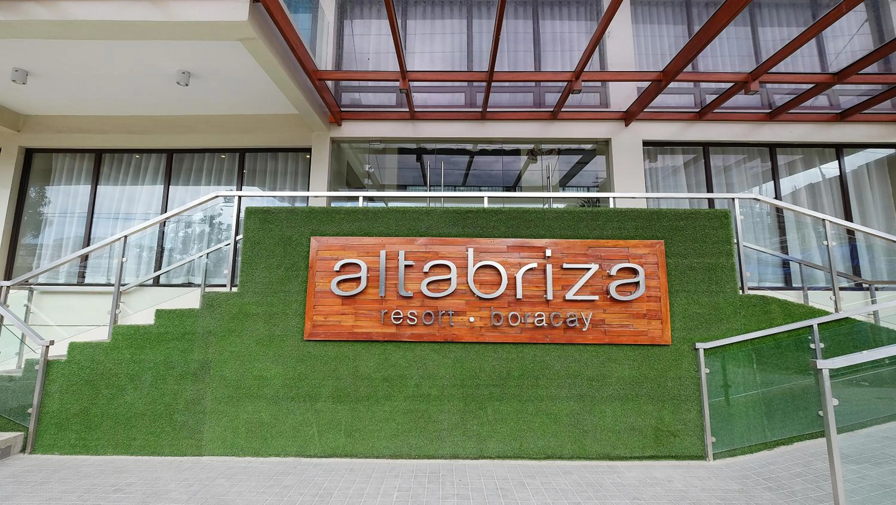 Facade/entrance in Altabriza Resort Boracay