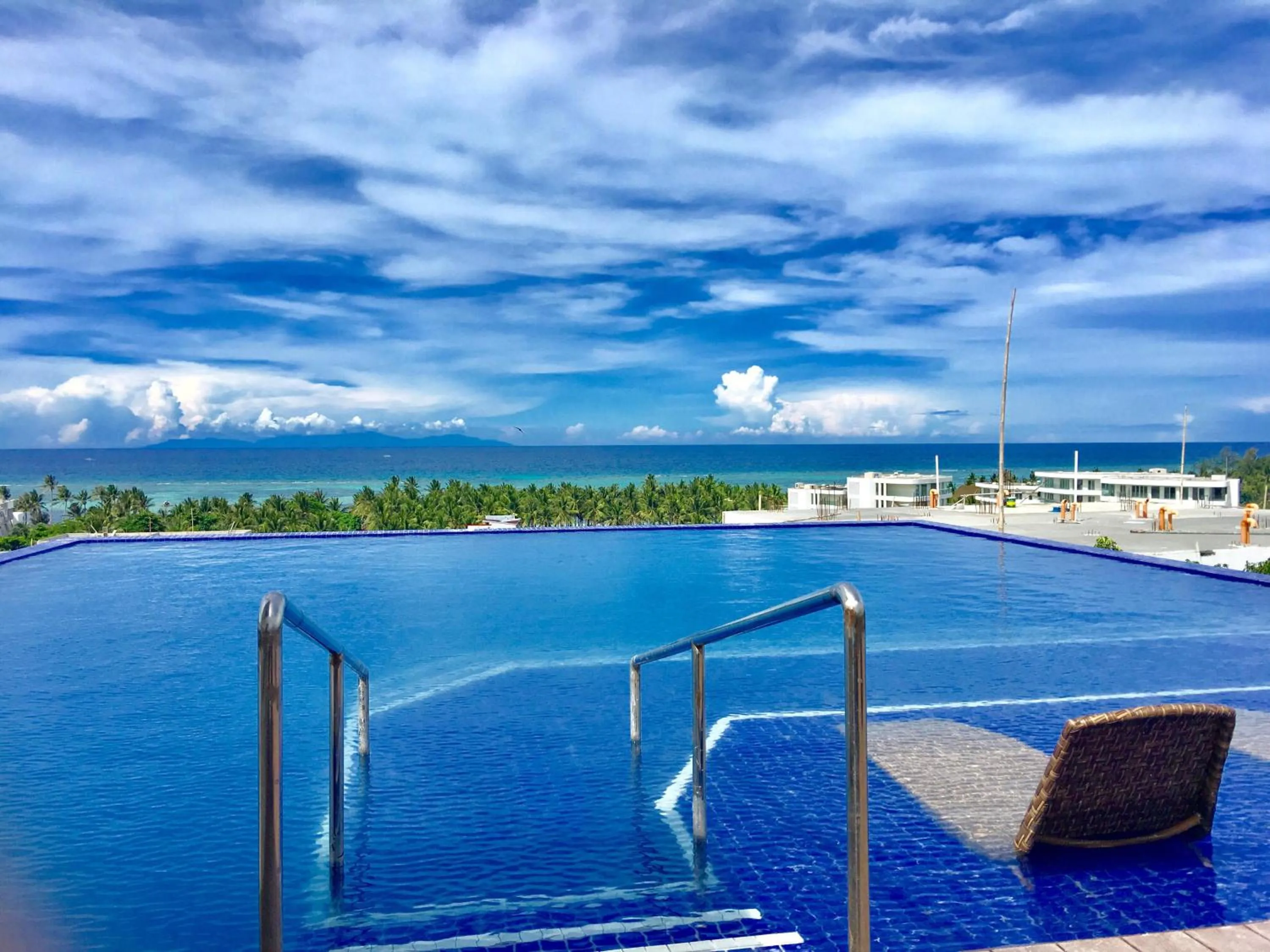 Pool view in Altabriza Resort Boracay