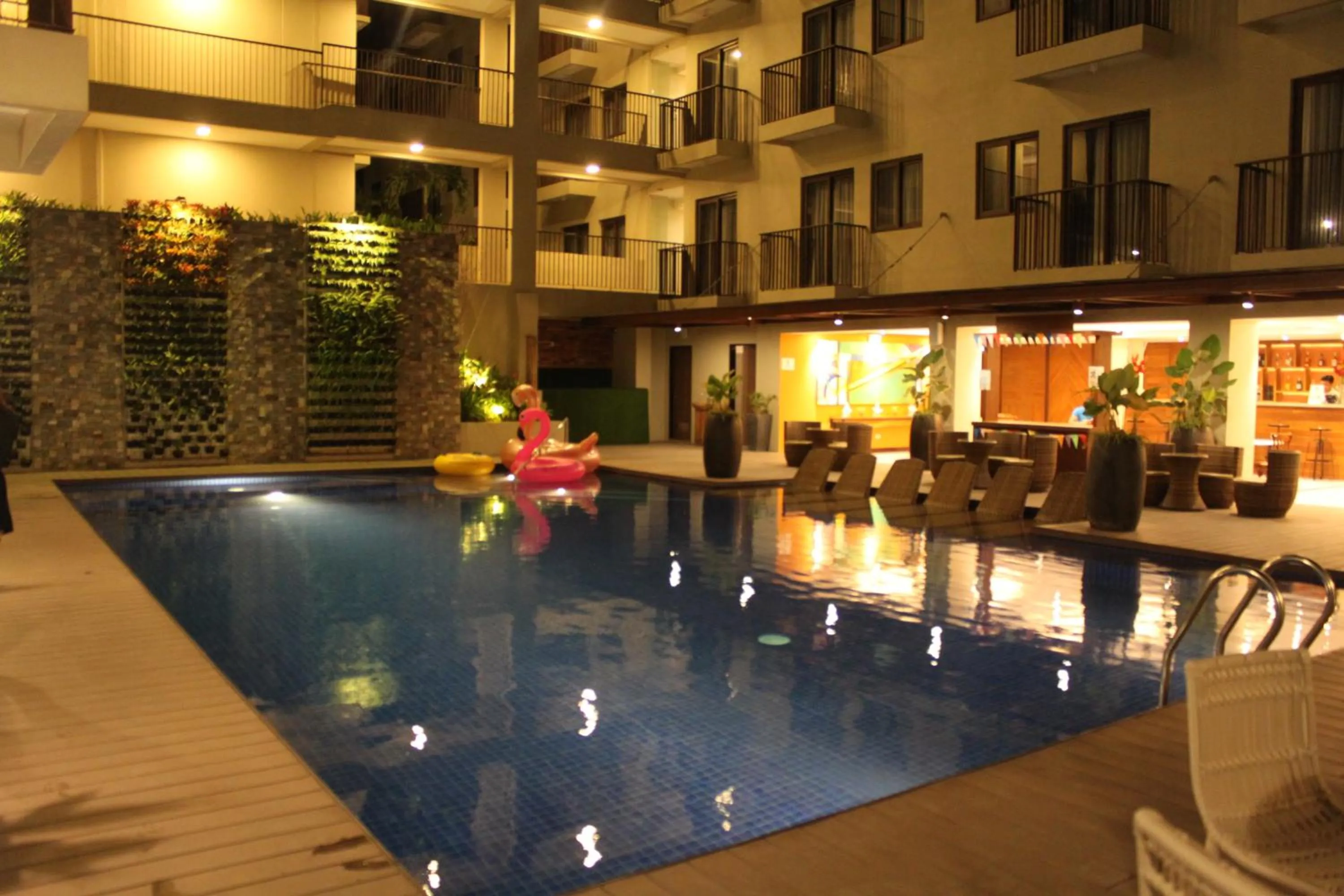 Swimming pool in Altabriza Resort Boracay