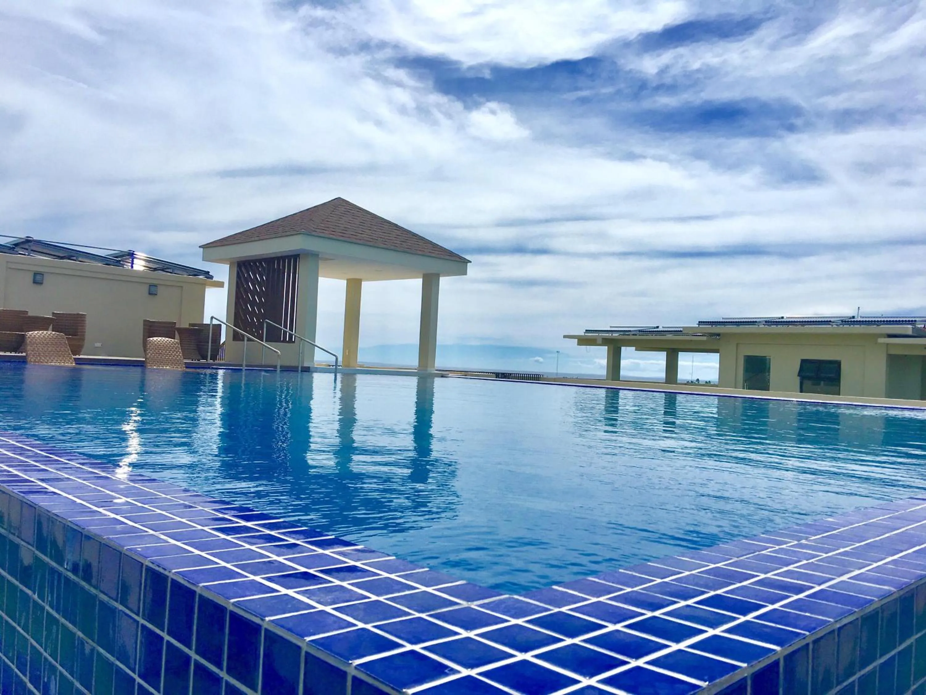 Swimming pool in Altabriza Resort Boracay