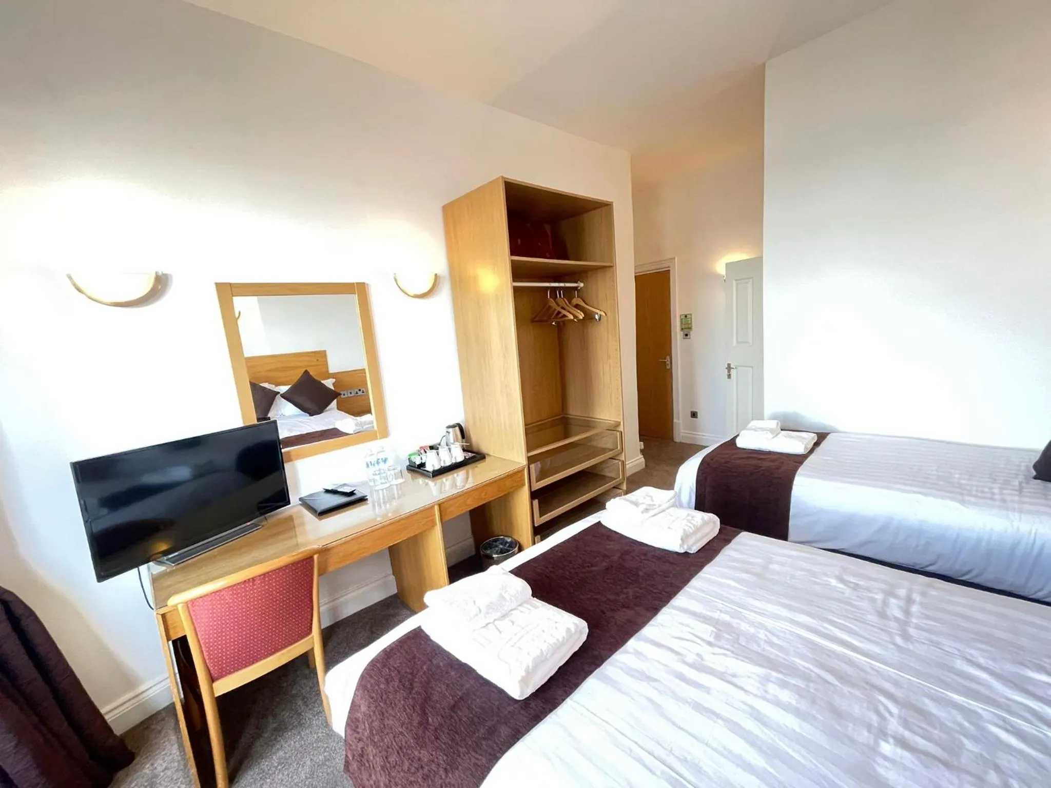 Bedroom, Bed in Four Saints Brig Y Don Hotel