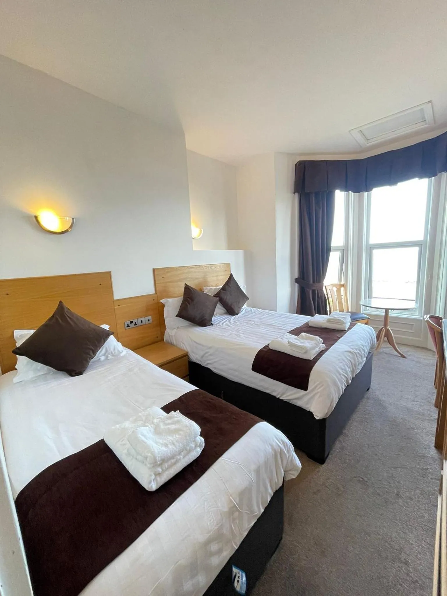 Bedroom, Bed in Four Saints Brig Y Don Hotel