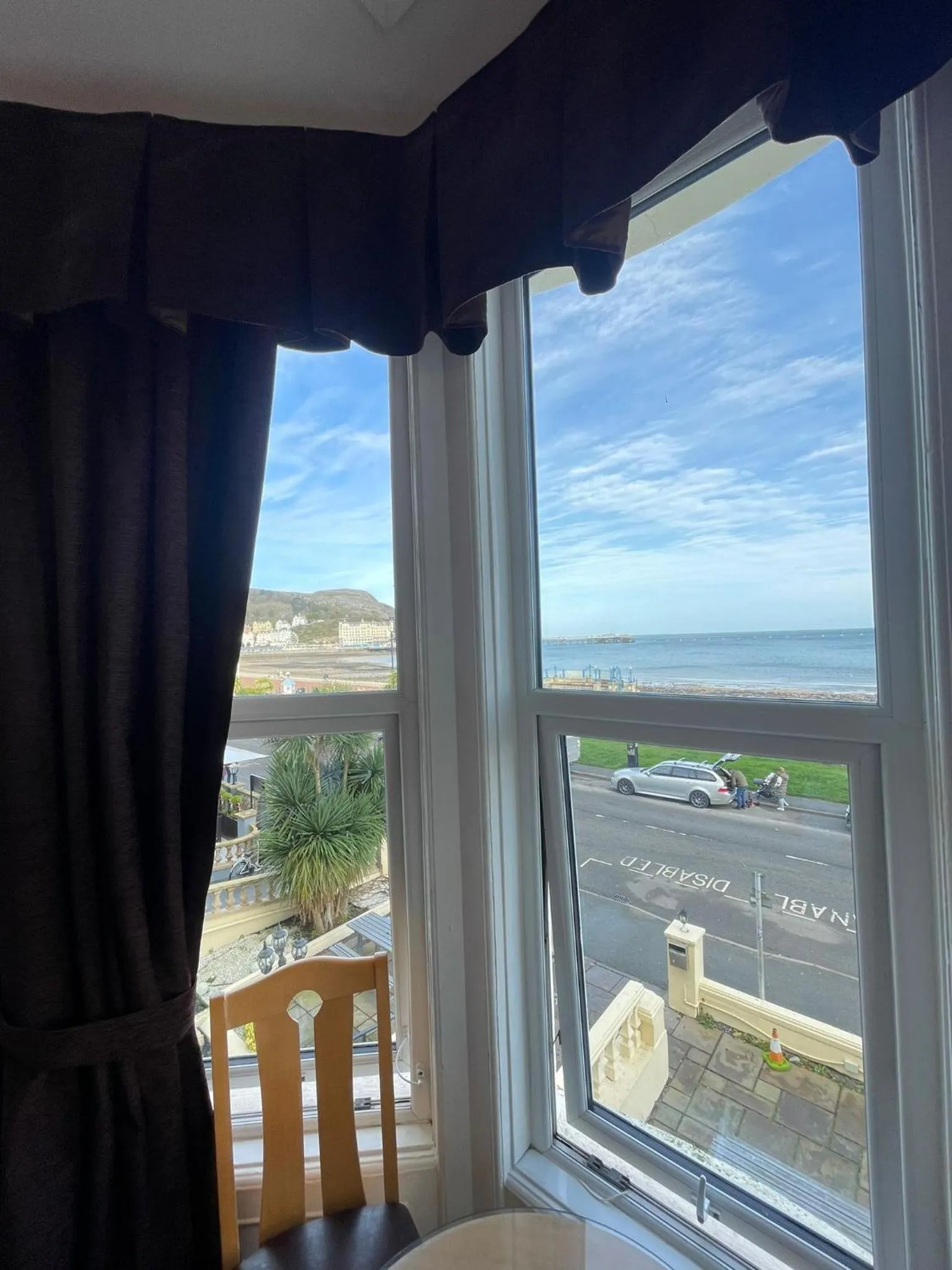 Sea view in Four Saints Brig Y Don Hotel