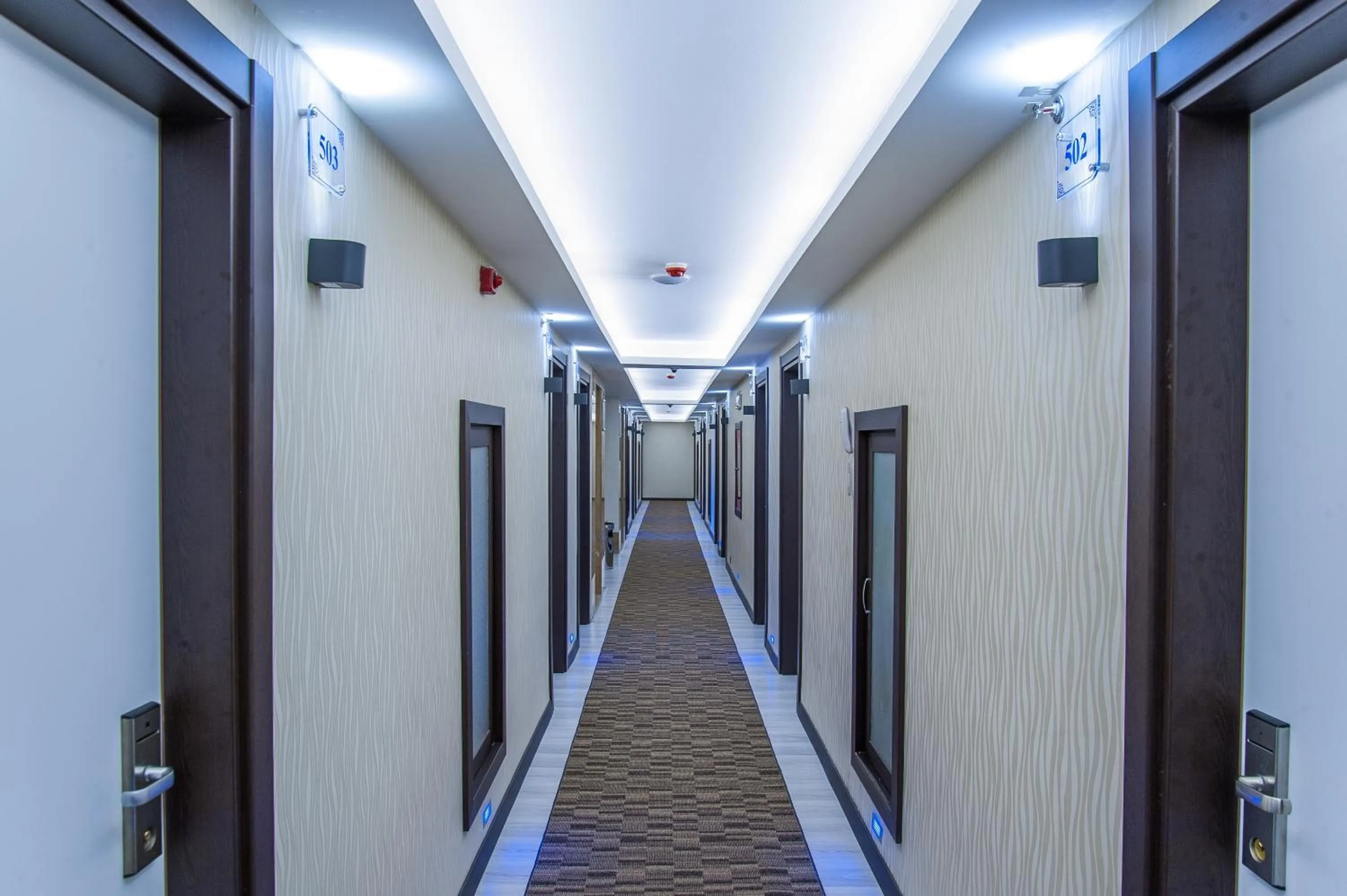 Decorative detail in Dündar Hotel