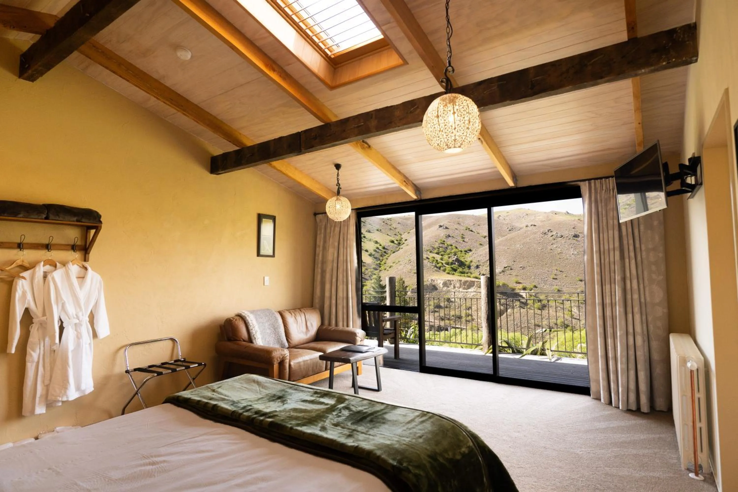 Bed in Bannockburn House