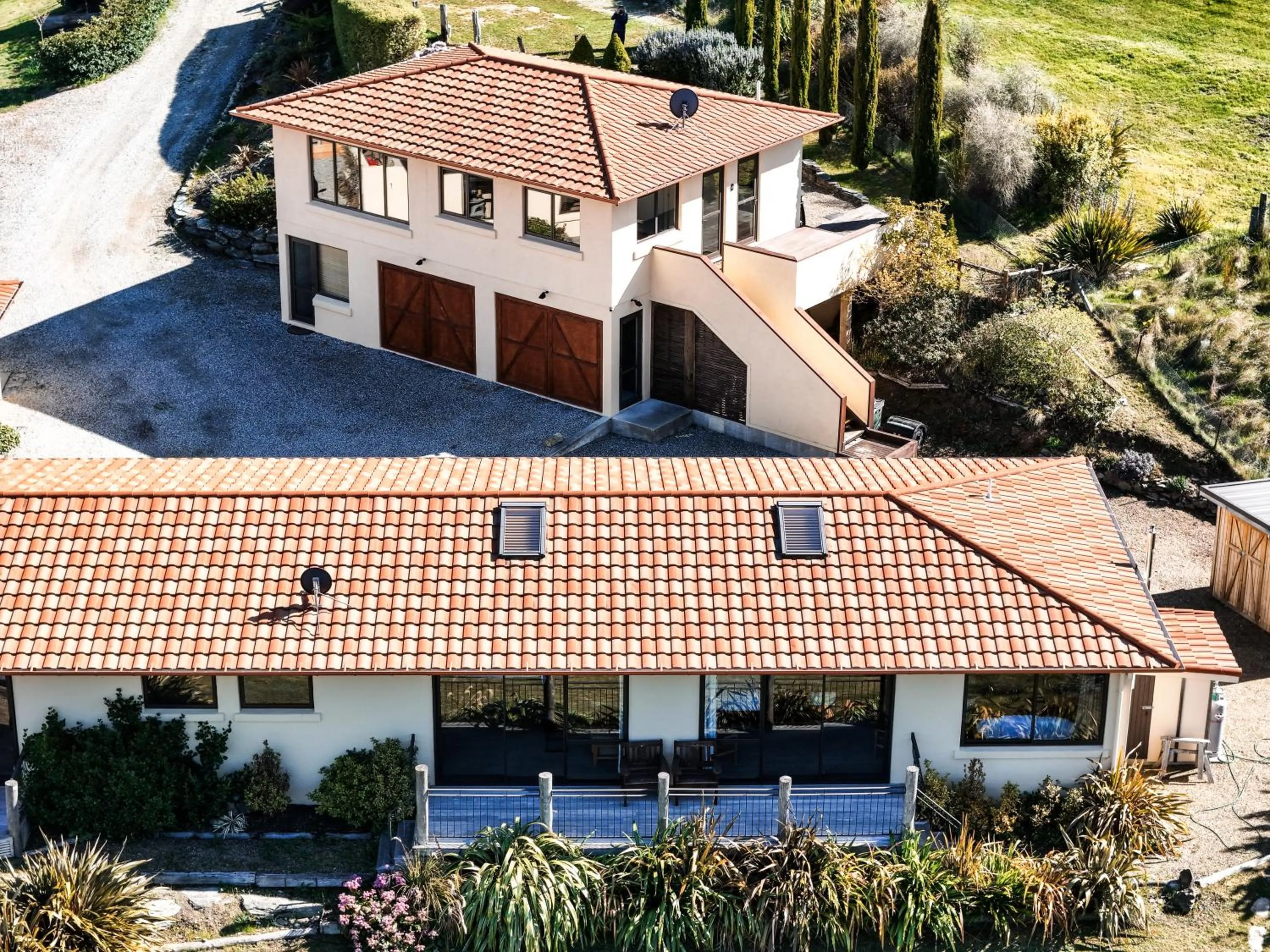 Bird's eye view in Bannockburn House