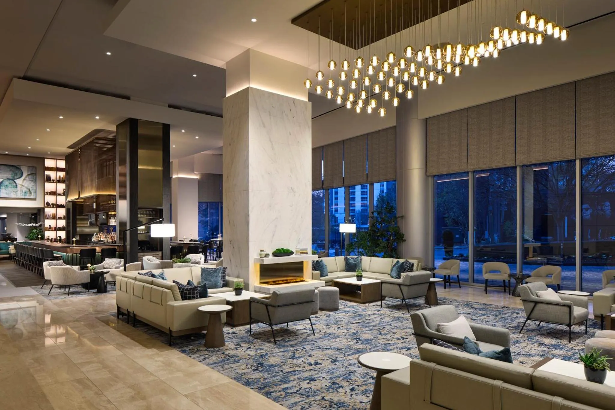 Lobby or reception in Loews Atlanta Hotel