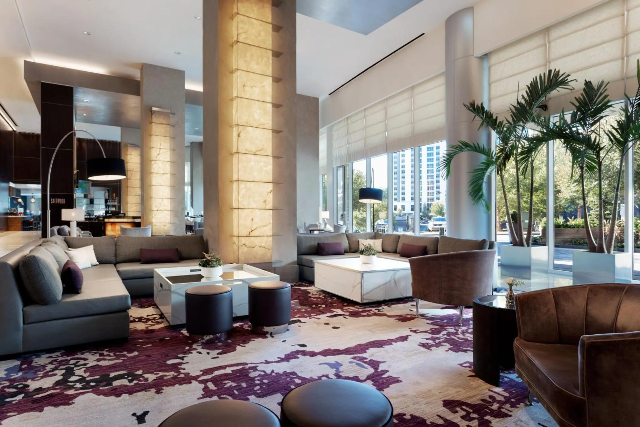 Lobby or reception in Loews Atlanta Hotel