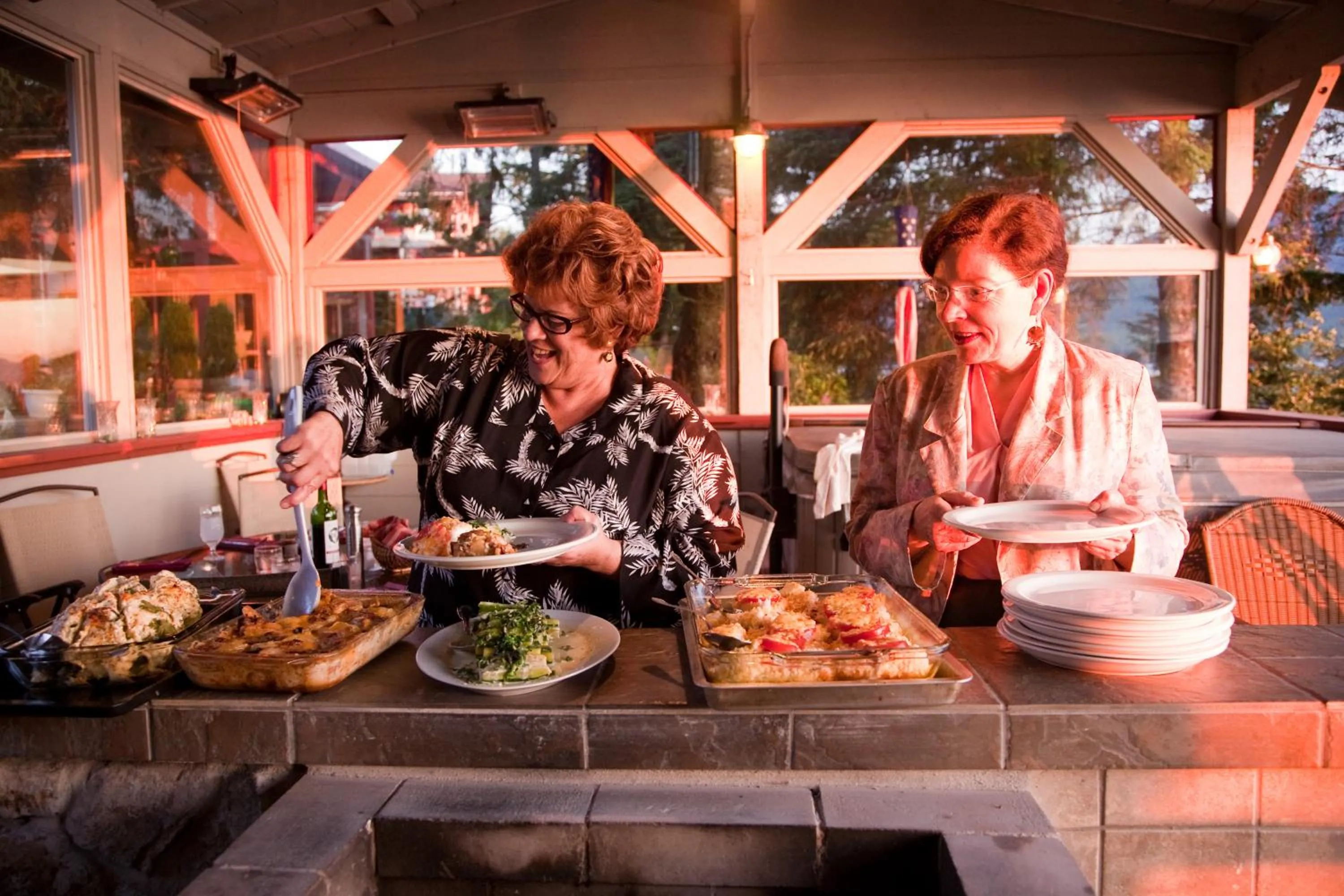 BBQ facilities in Black Bear Inn