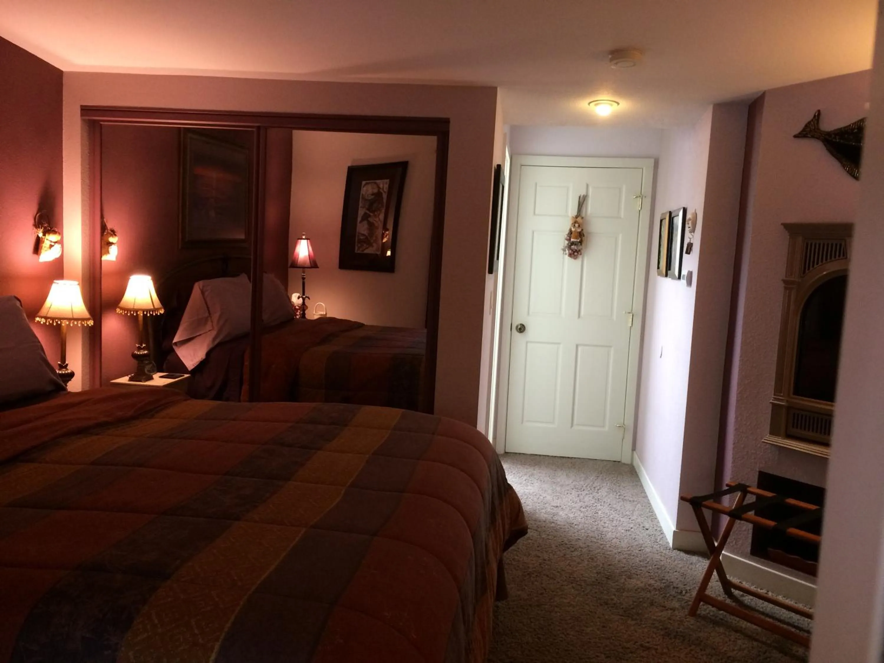 Bed in Black Bear Inn