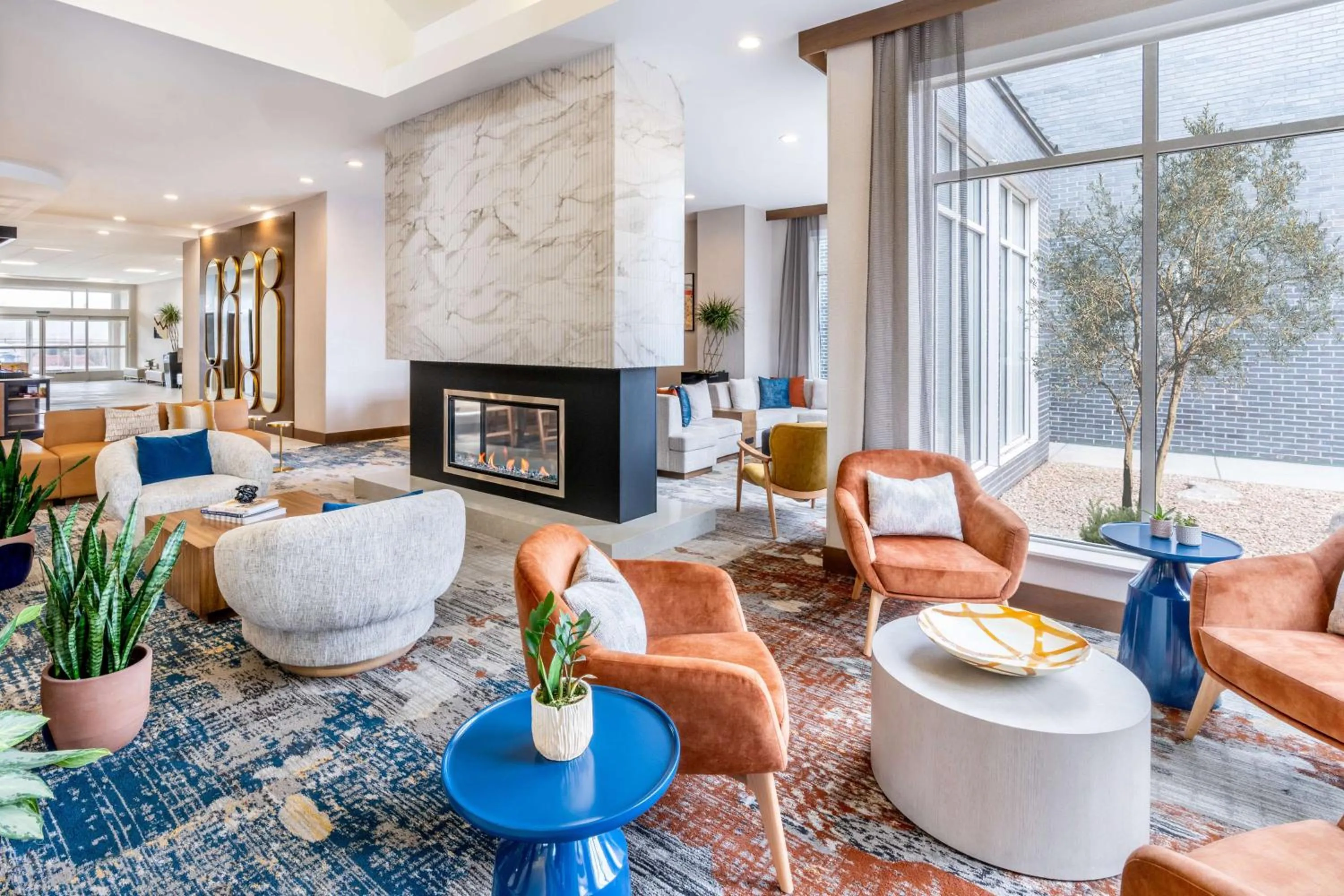 Lobby or reception in Hilton Garden Inn Albuquerque Uptown