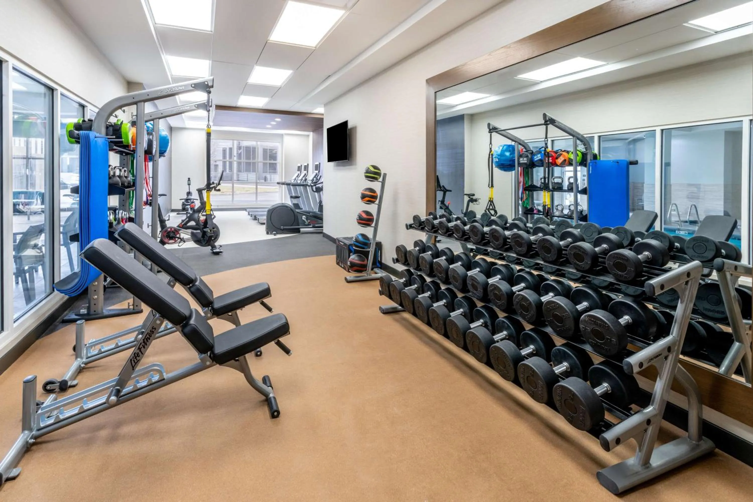 Fitness centre/facilities in Hilton Garden Inn Albuquerque Uptown