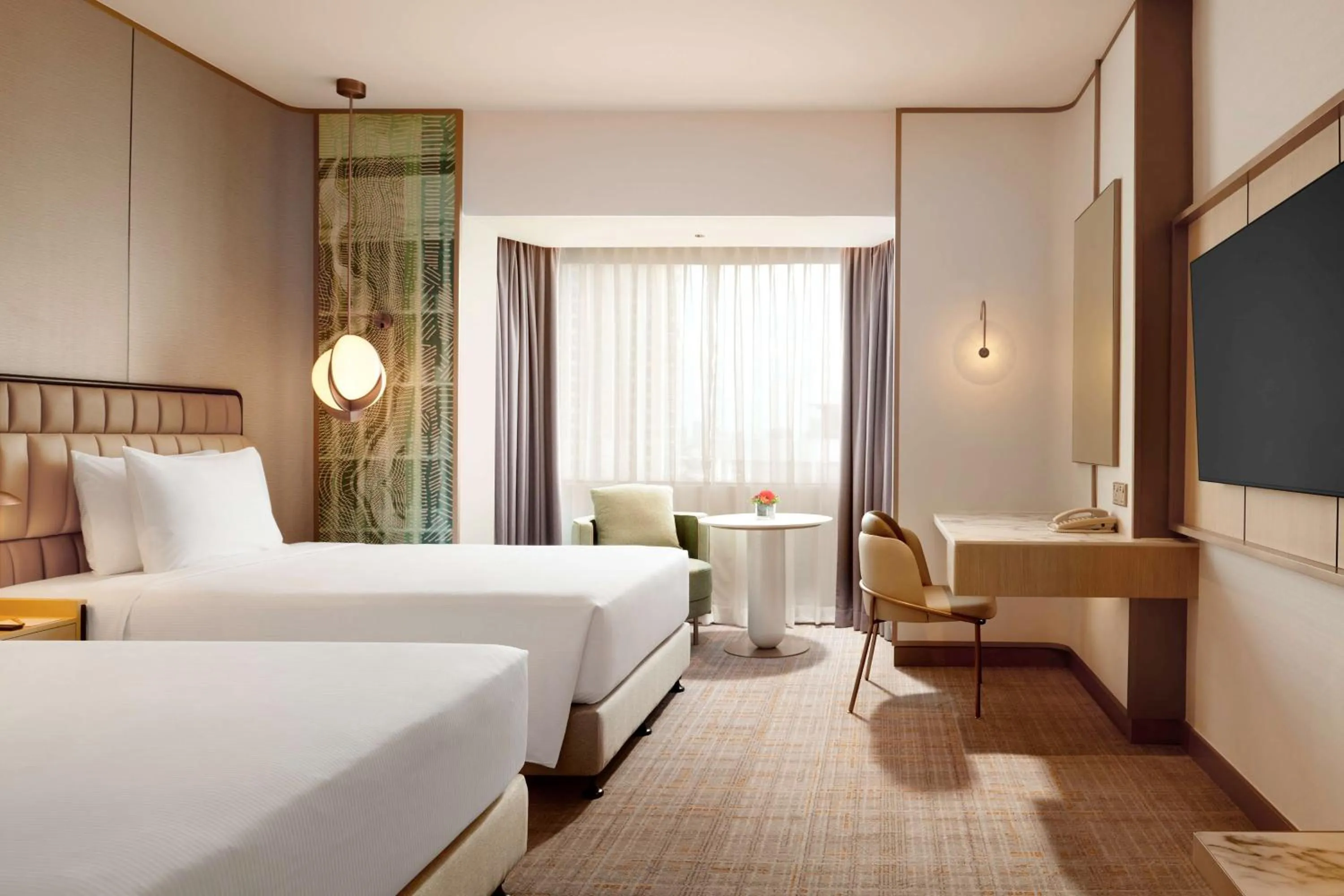 Bed in Hilton Petaling Jaya