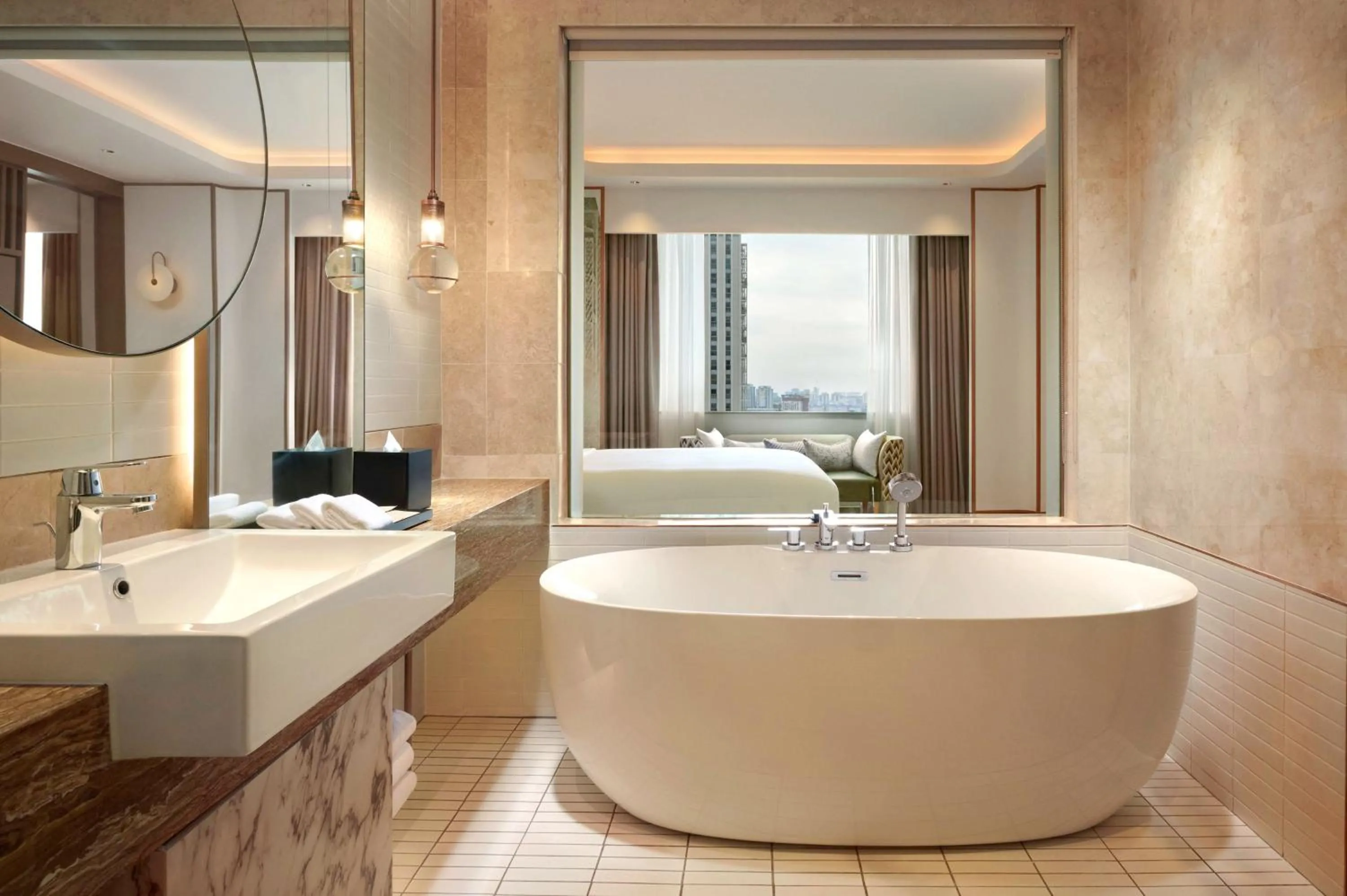 Bed in Hilton Petaling Jaya