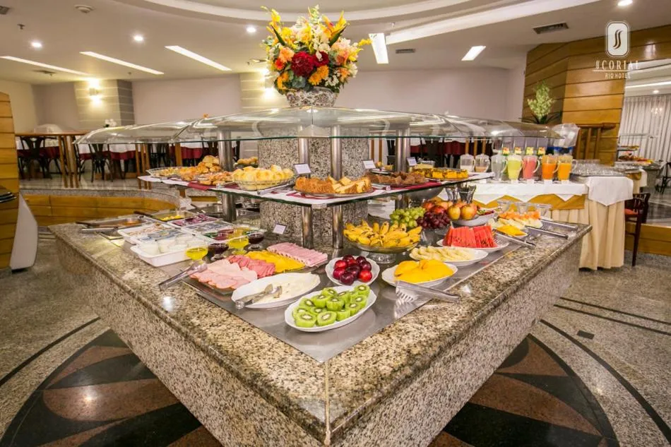 Buffet breakfast in Scorial Rio Hotel