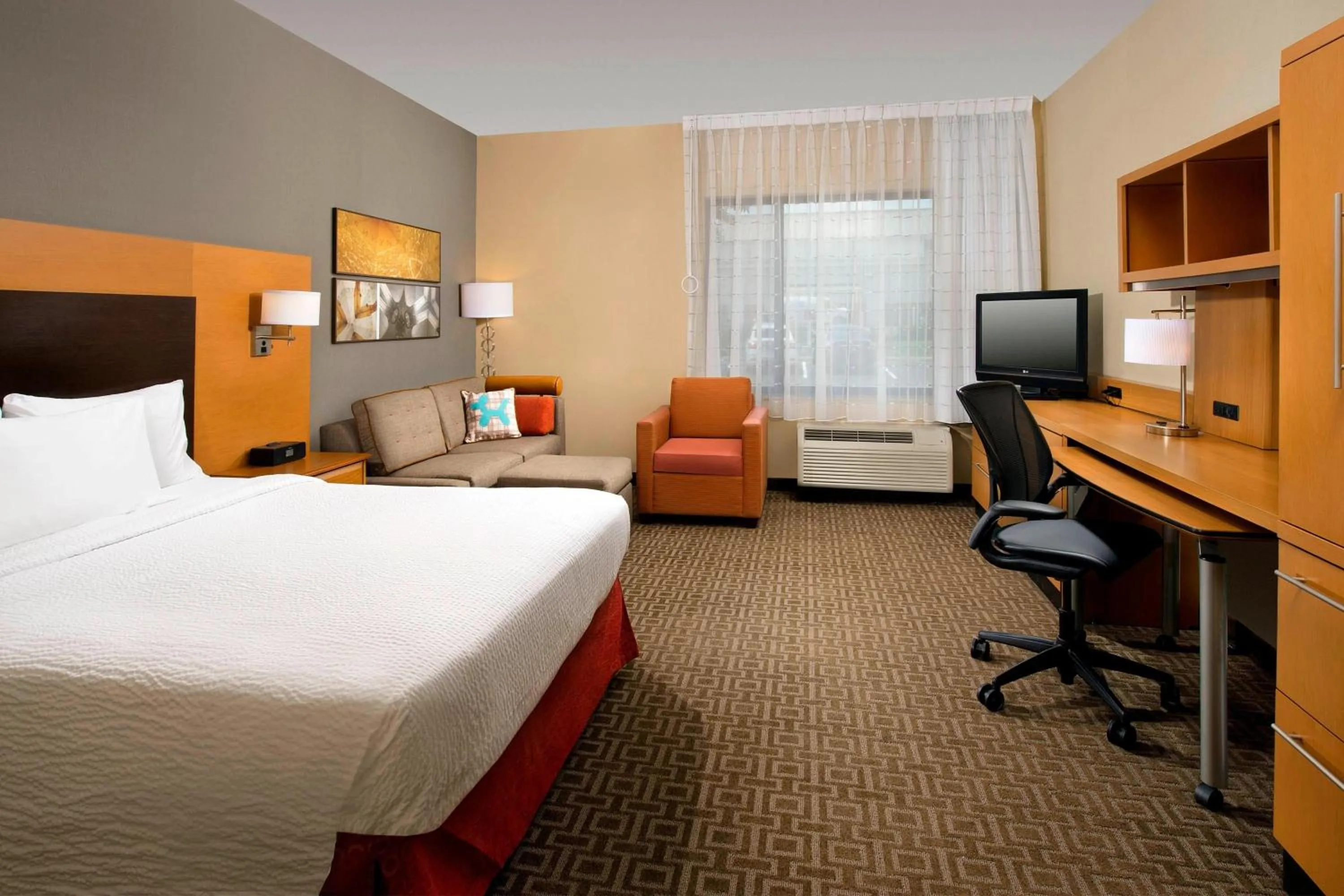Bedroom, Bed in TownePlace Suites by Marriott Lexington Park Patuxent River Naval Air Station