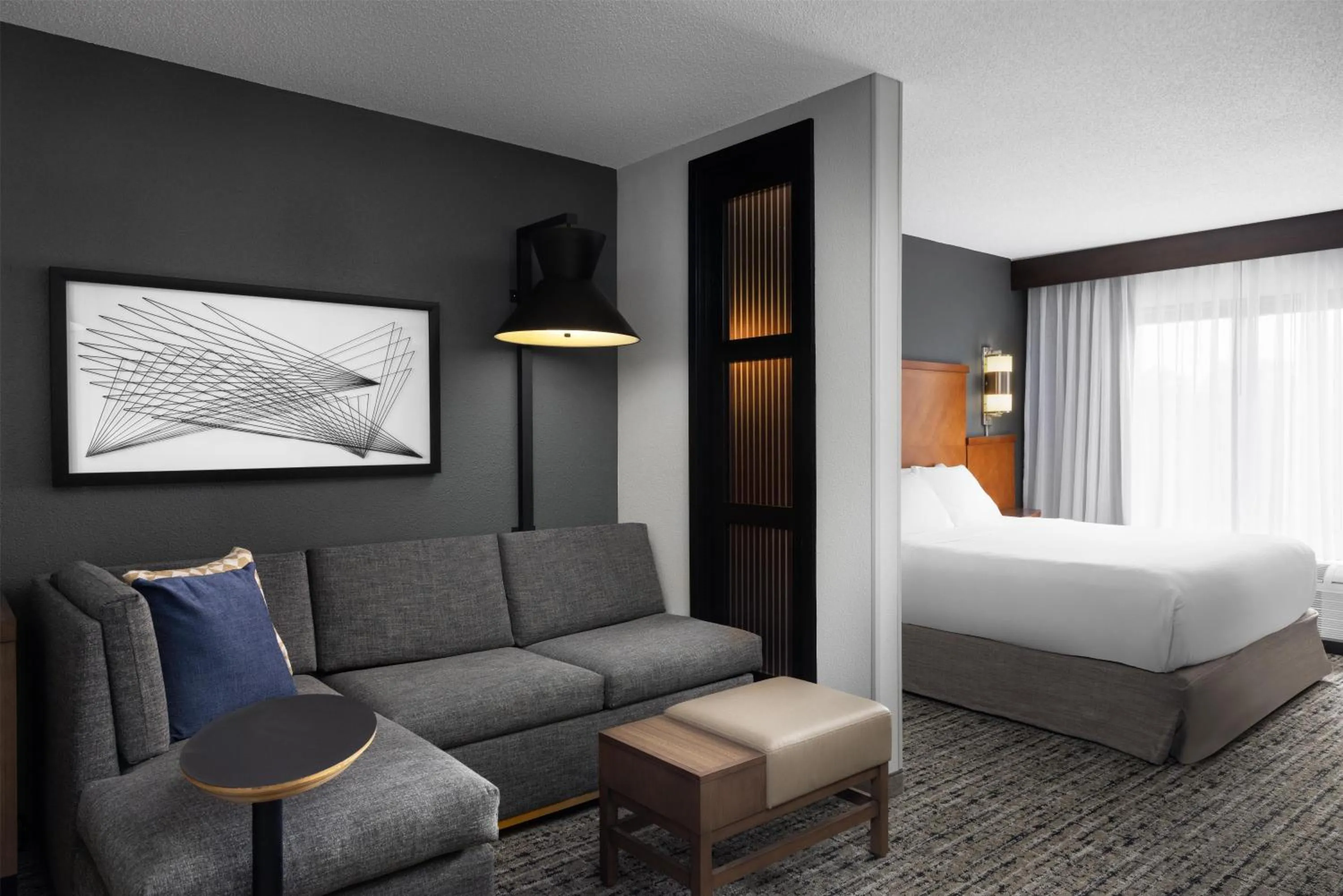 Bedroom, Bed in Hyatt Place Charlotte Airport/Lake Pointe