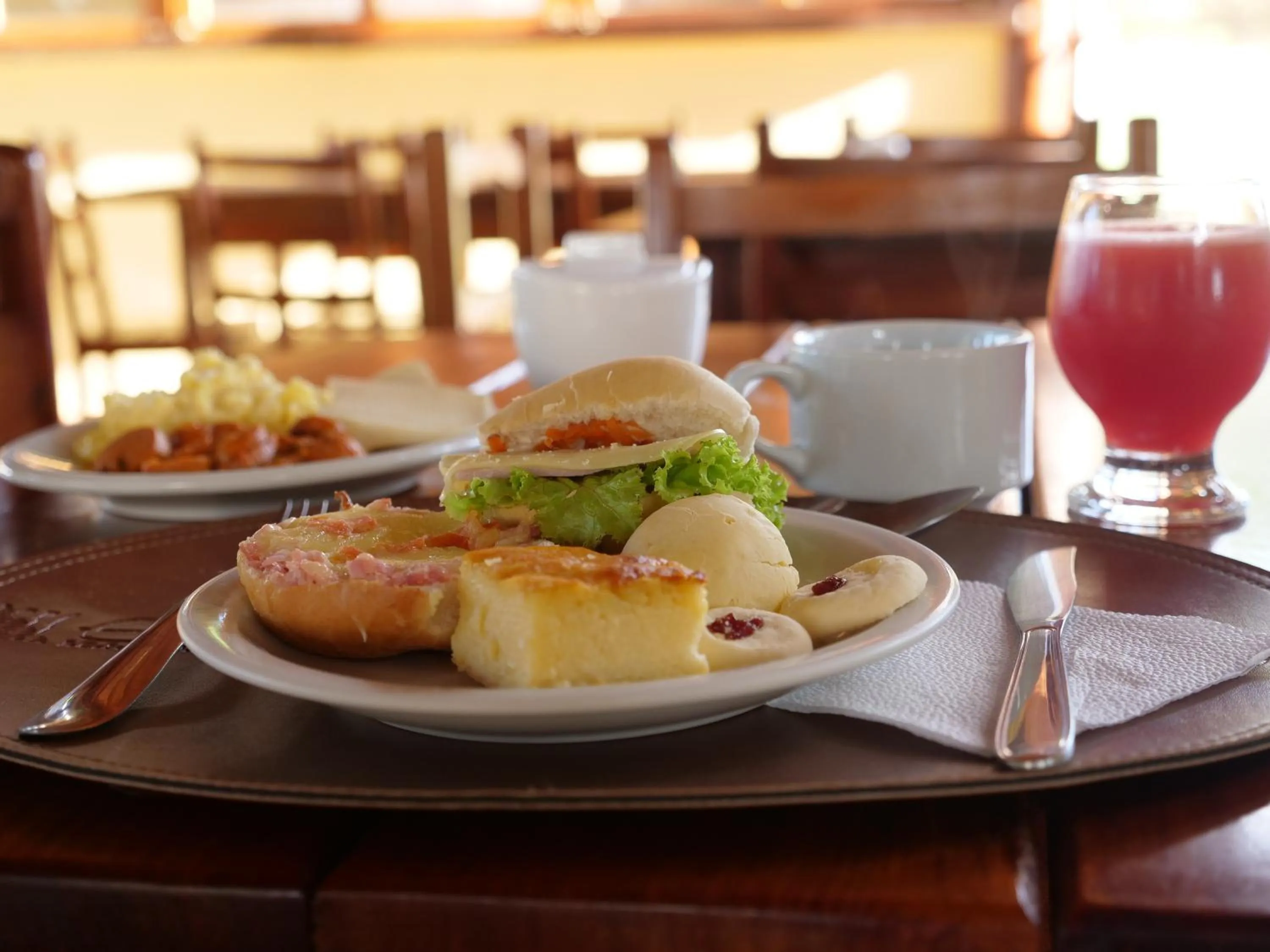 Food and drinks in Hotel Pousada Arauna