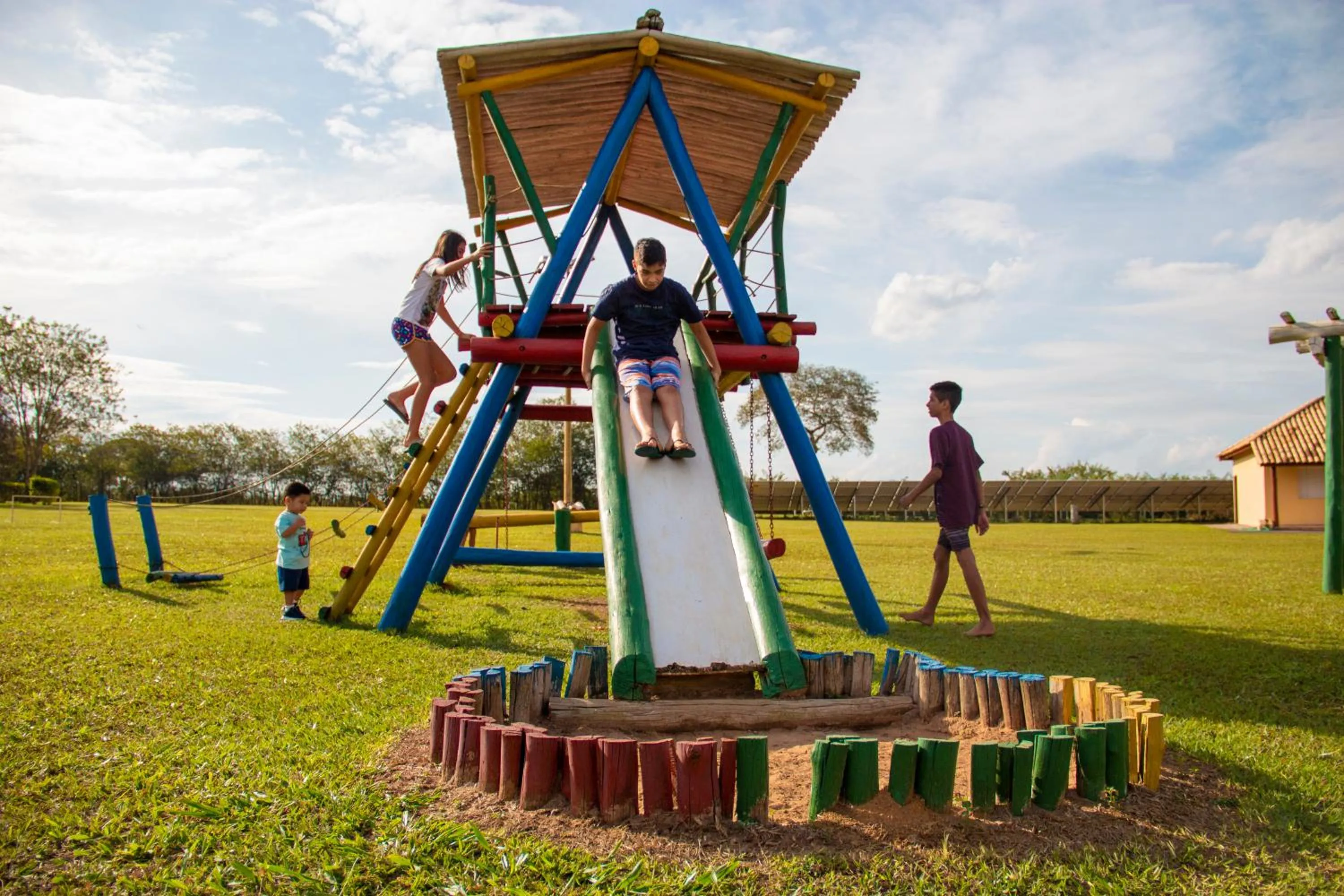Children play ground in Hotel Pousada Arauna