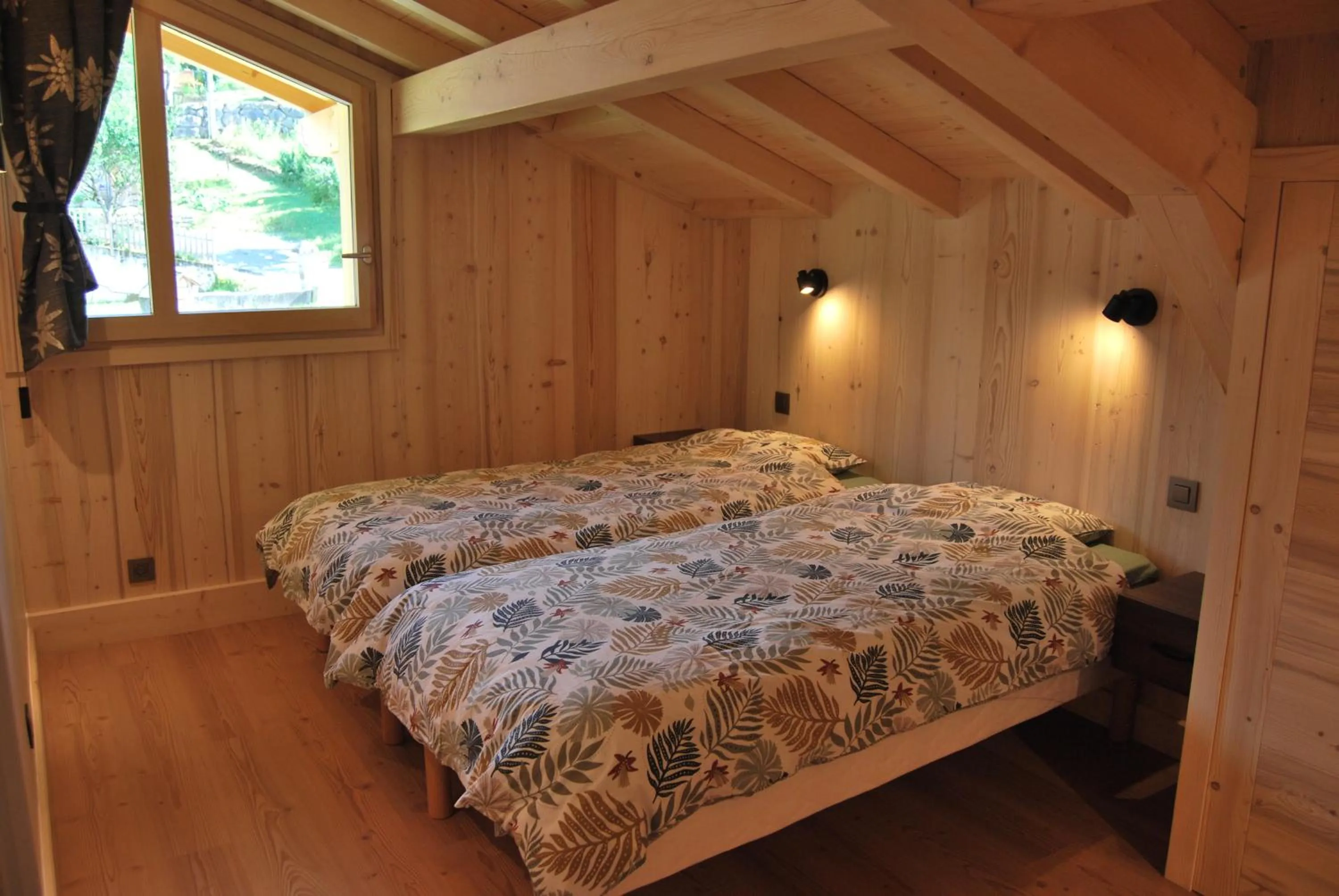 Bed in La ferme du Mont-Blanc