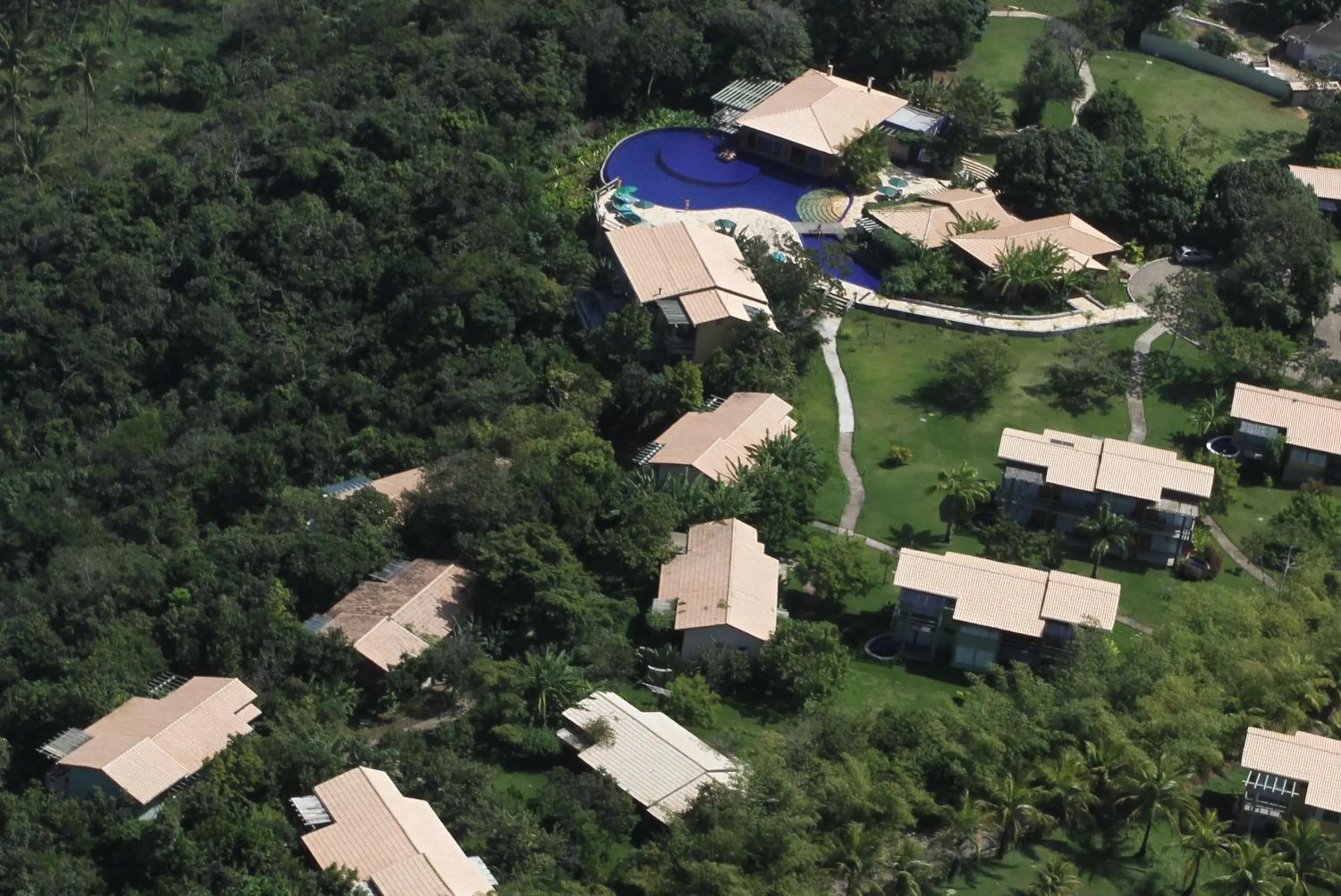 Bird's eye view in Villas Supreme Hotel