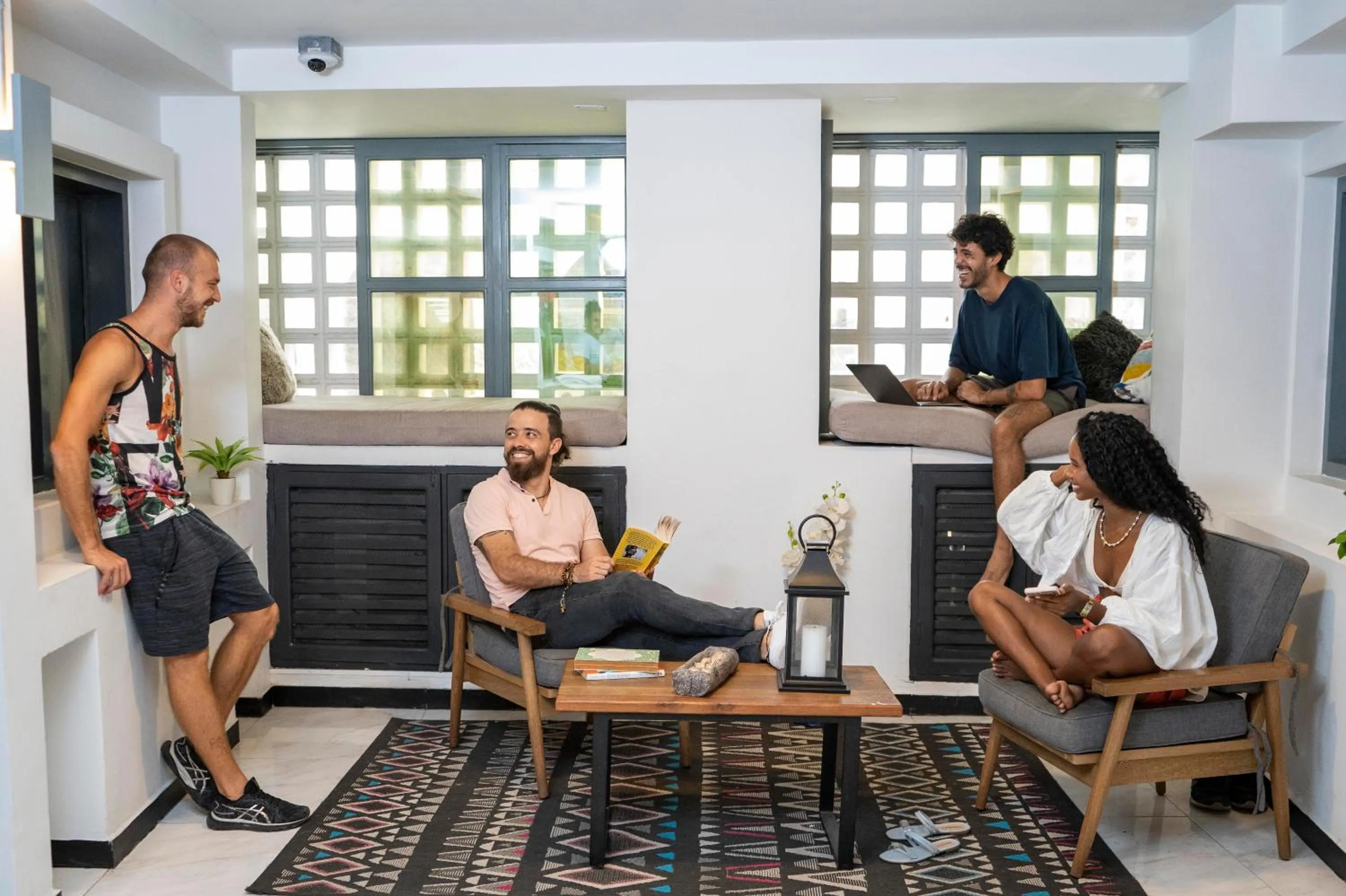 Living room in Selina Cartagena