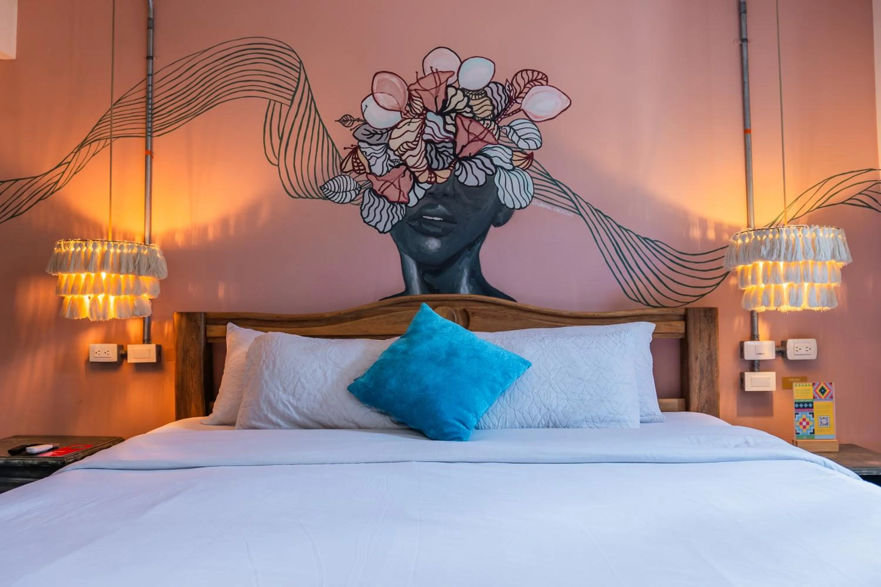 Bed in Selina Cartagena