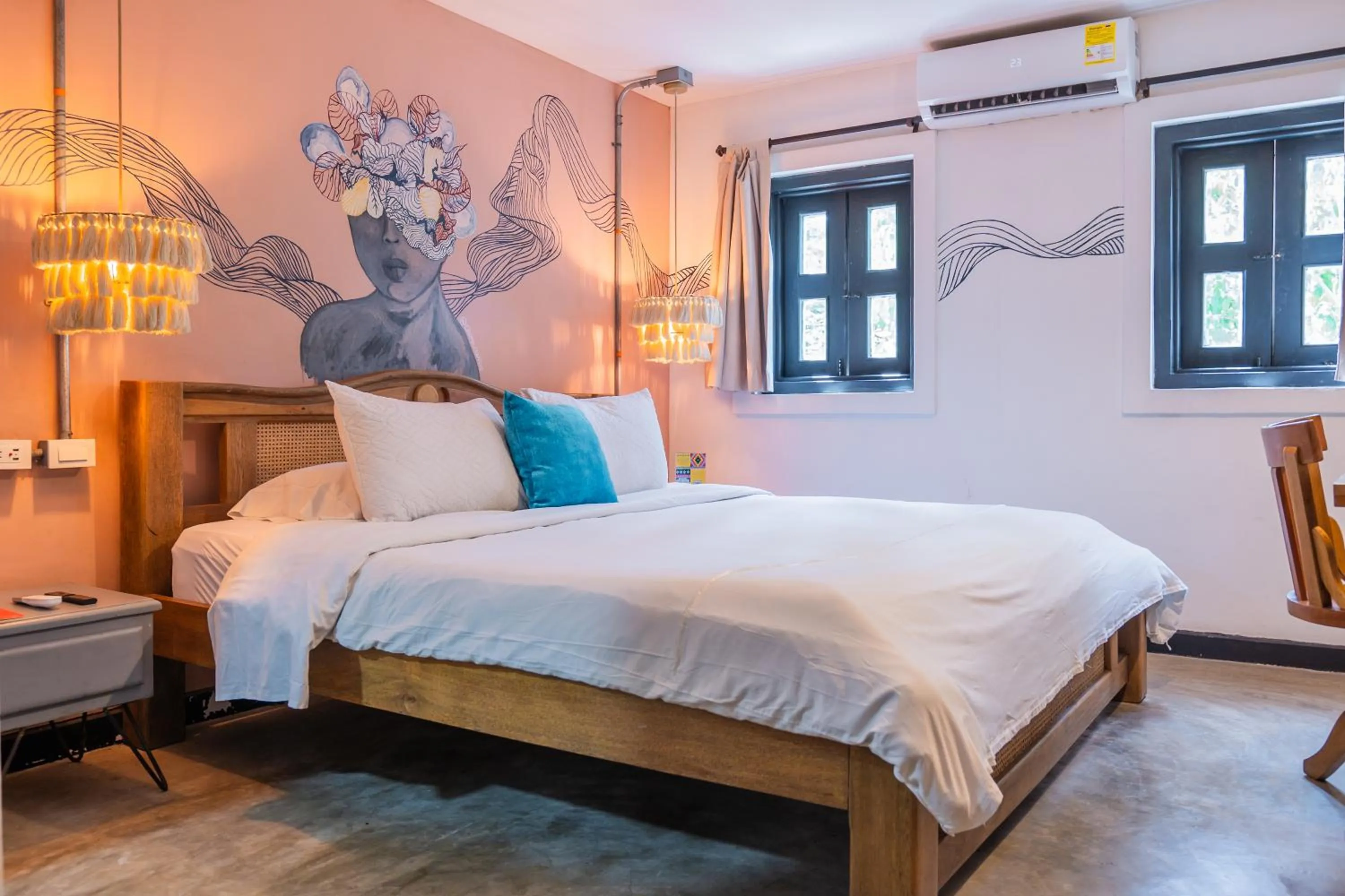 Bed in Selina Cartagena