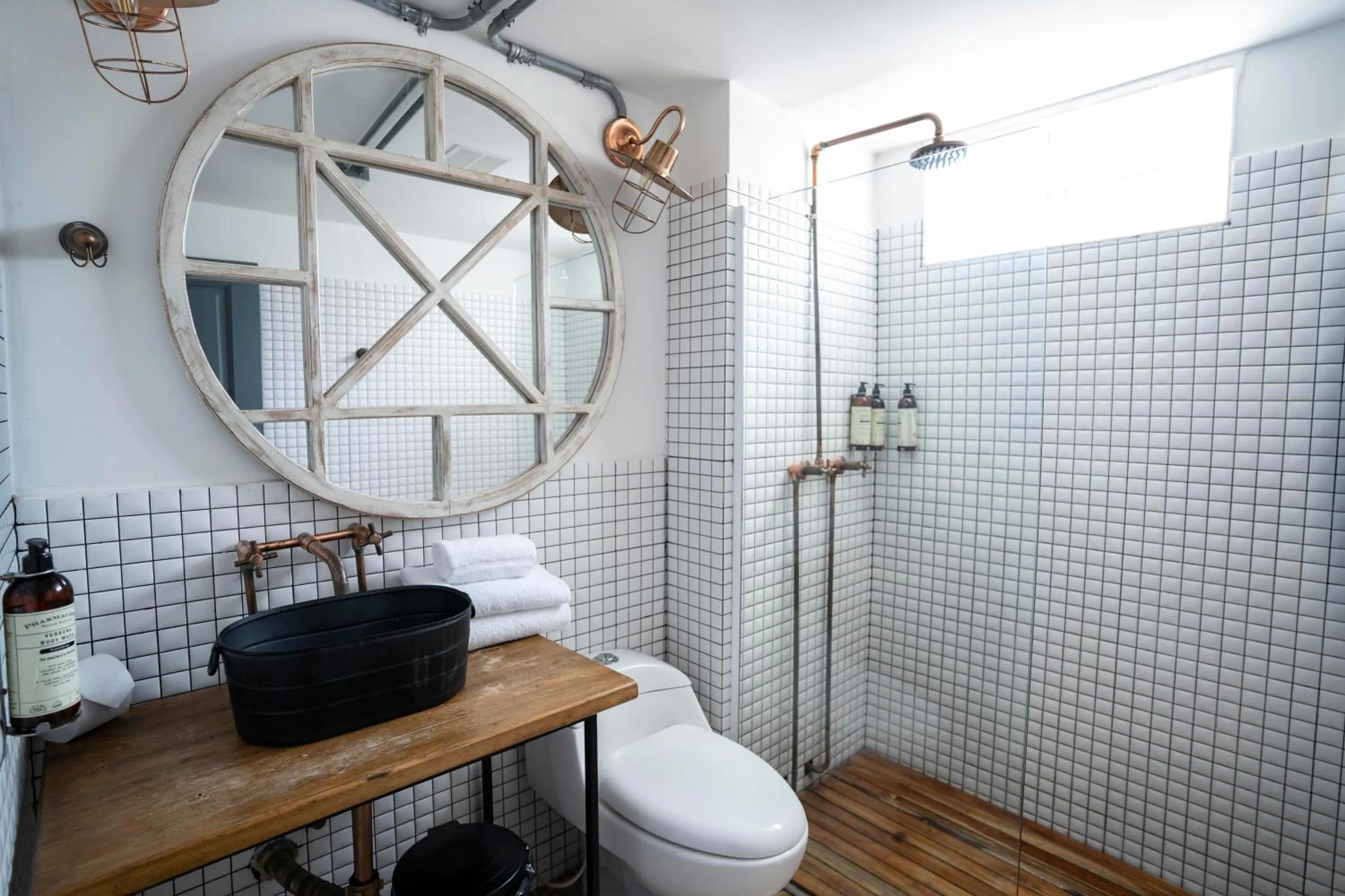 Bathroom in Selina Cartagena