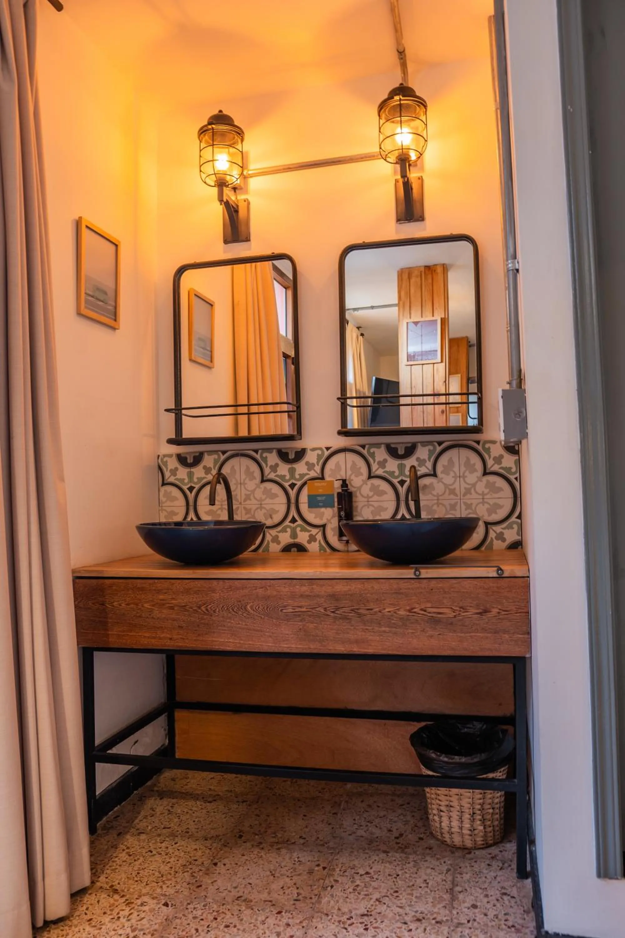 Bathroom in Selina Cartagena