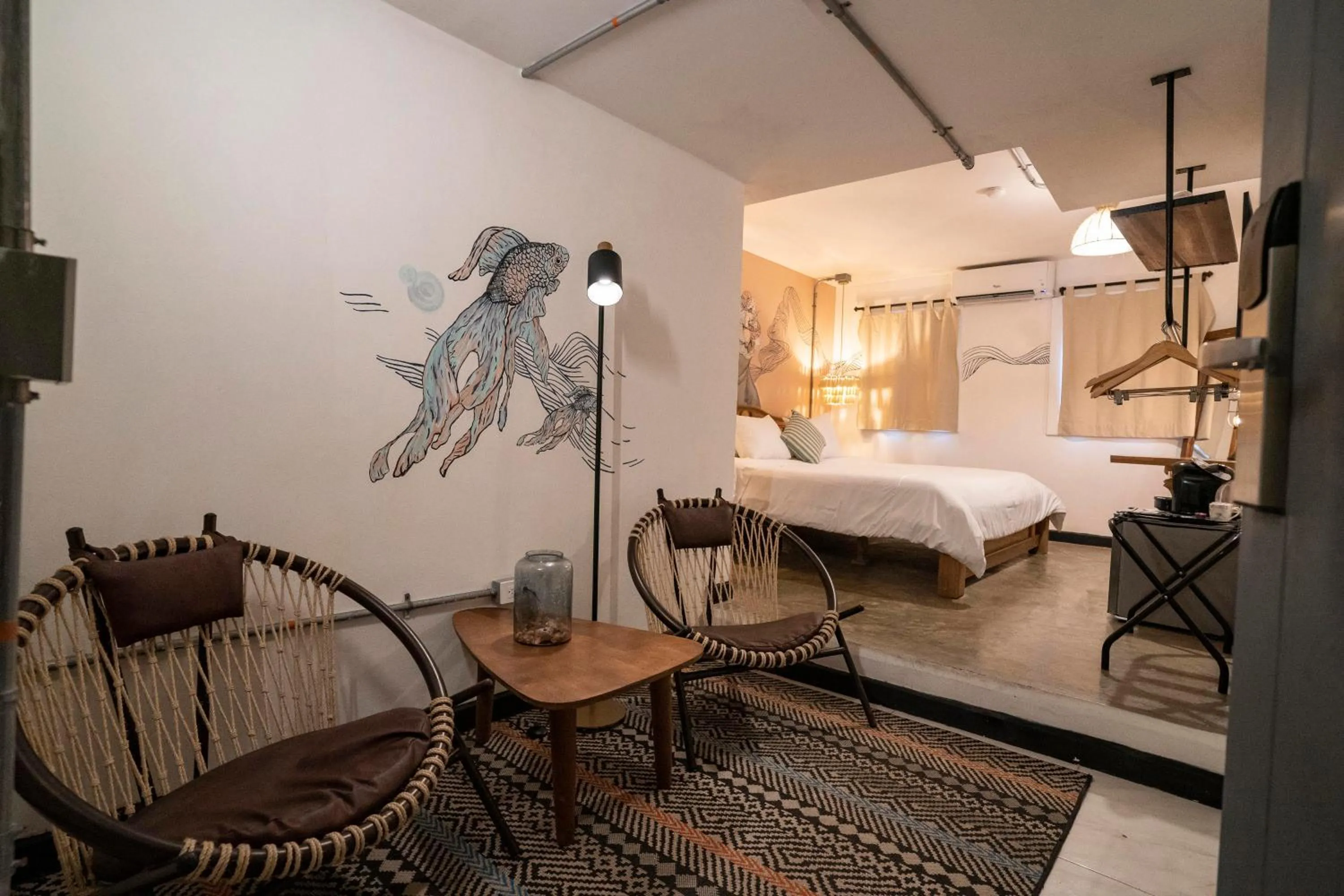 Bed in Selina Cartagena