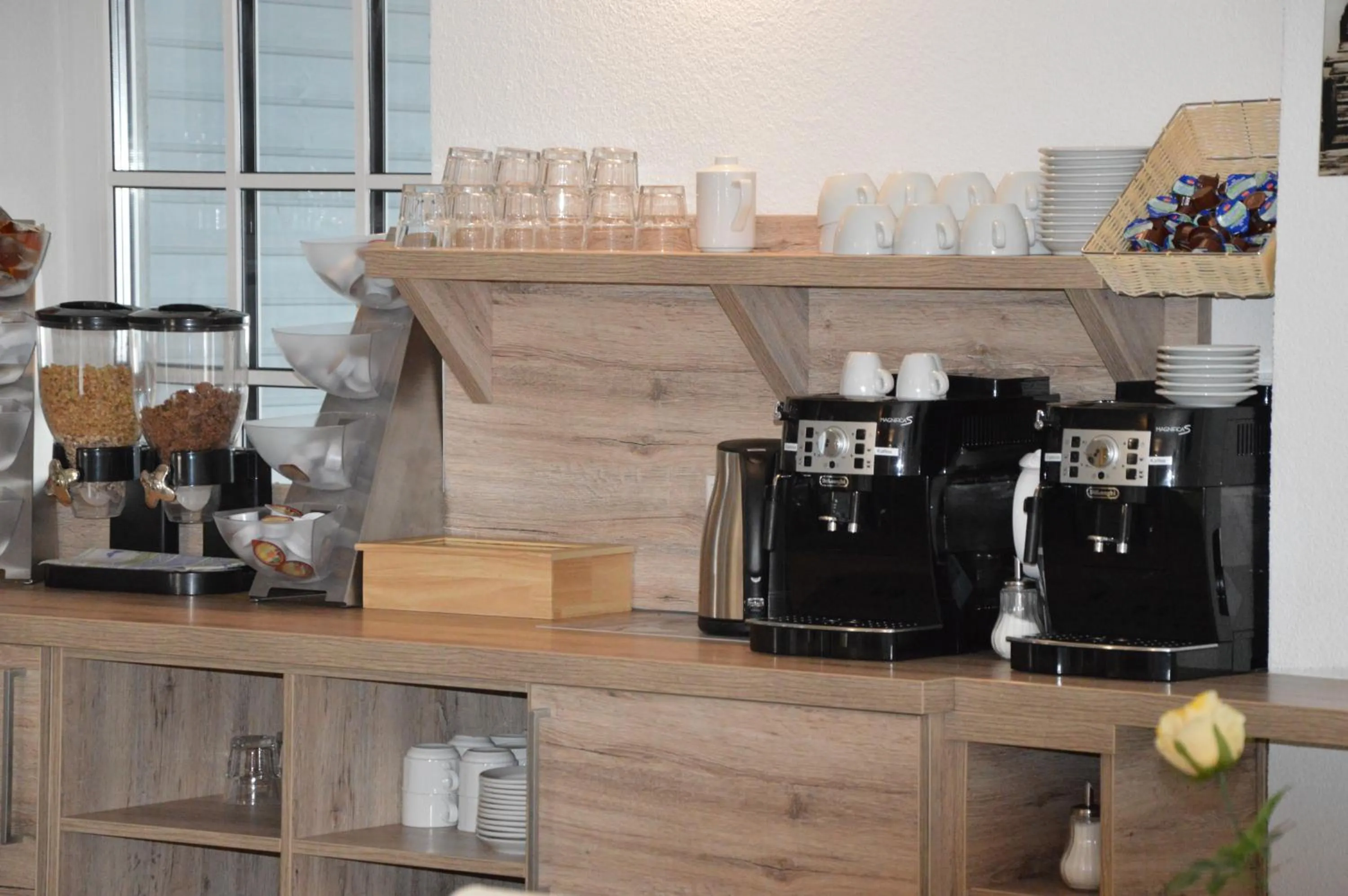 Coffee/tea facilities in Hotel Mezzero