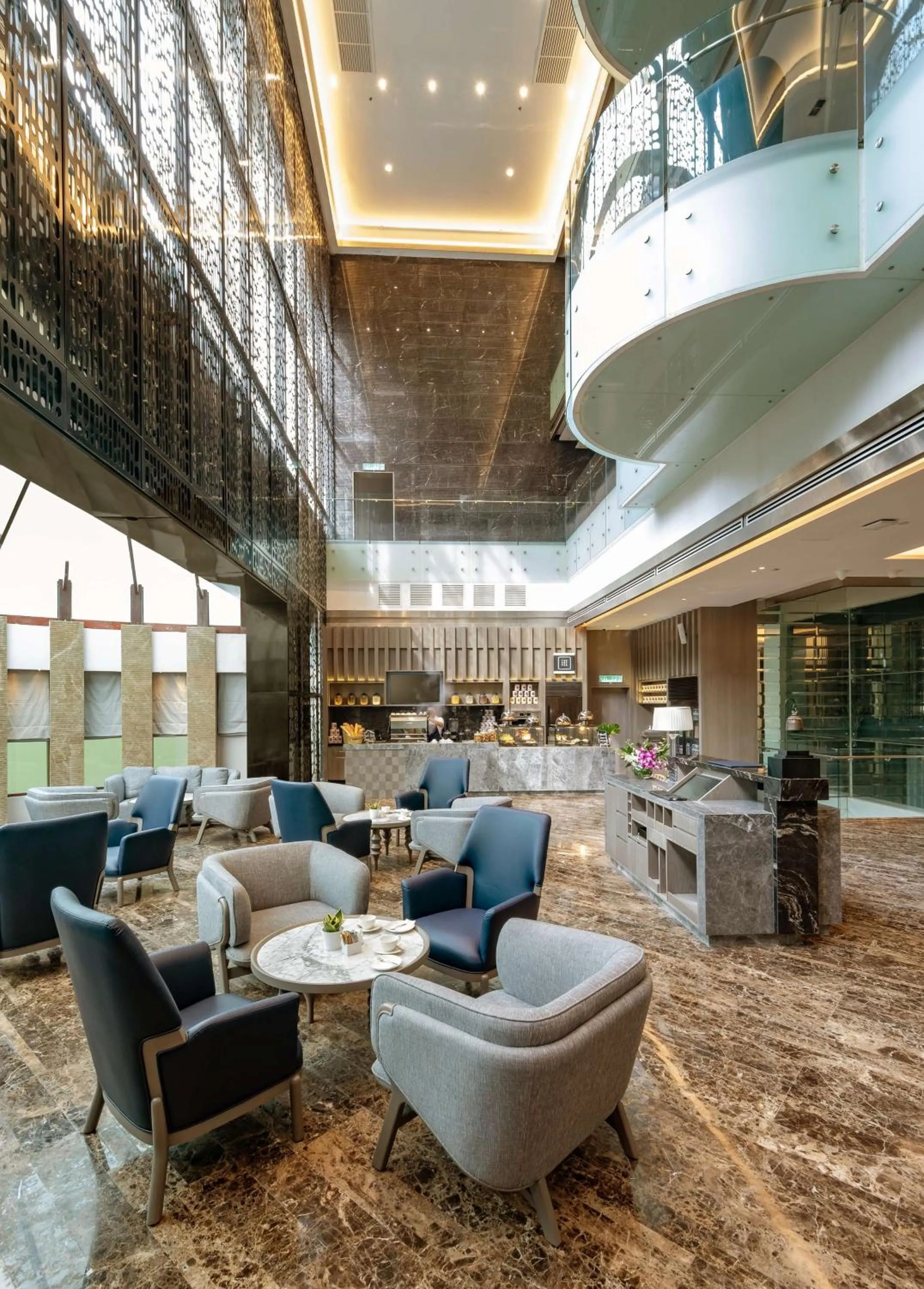 Dining area in DoubleTree by Hilton Putrajaya Lakeside