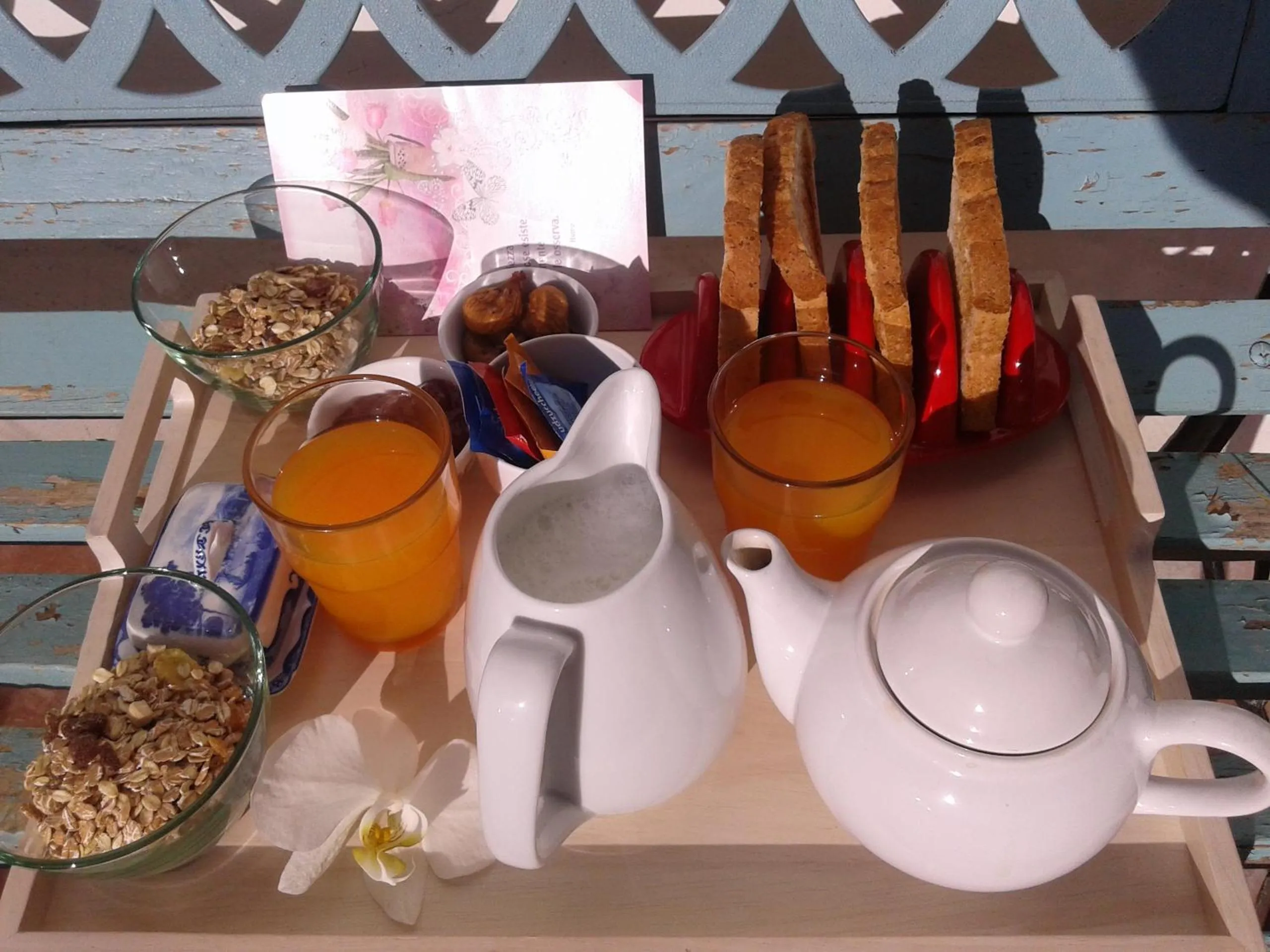 Food and drinks in Giardino della Moscatella