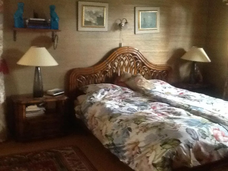 Bed in Fornuddens Bed and Breakfast