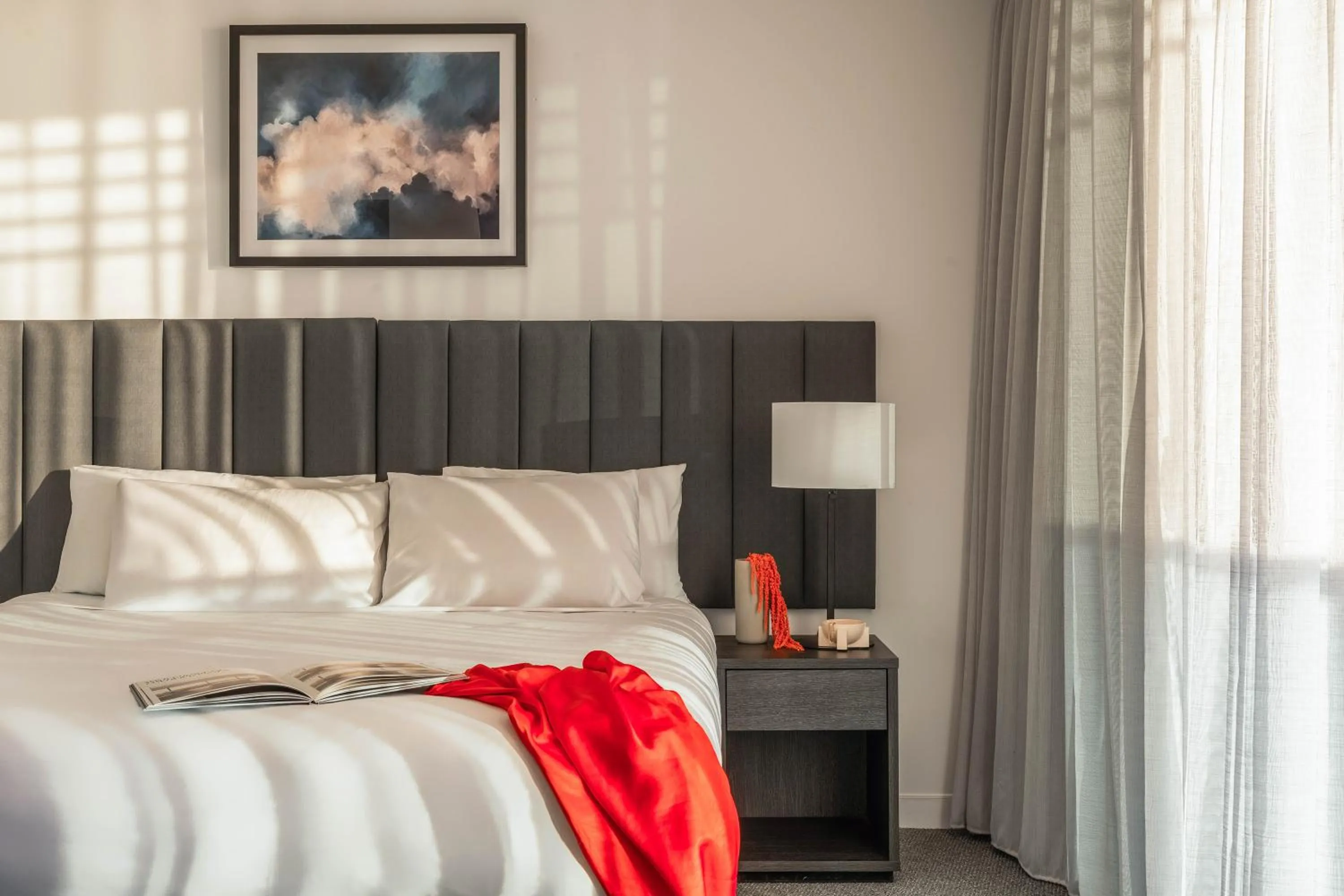 Bed in Peppers Broadbeach